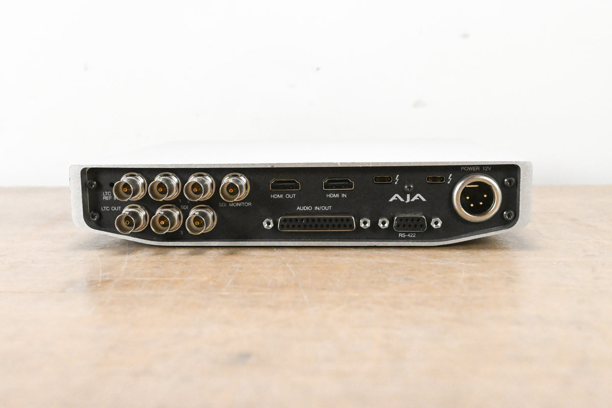AJA Io 4K Plus Professional Video I/O for Thunderbolt 3 NO POWER SUPPLY