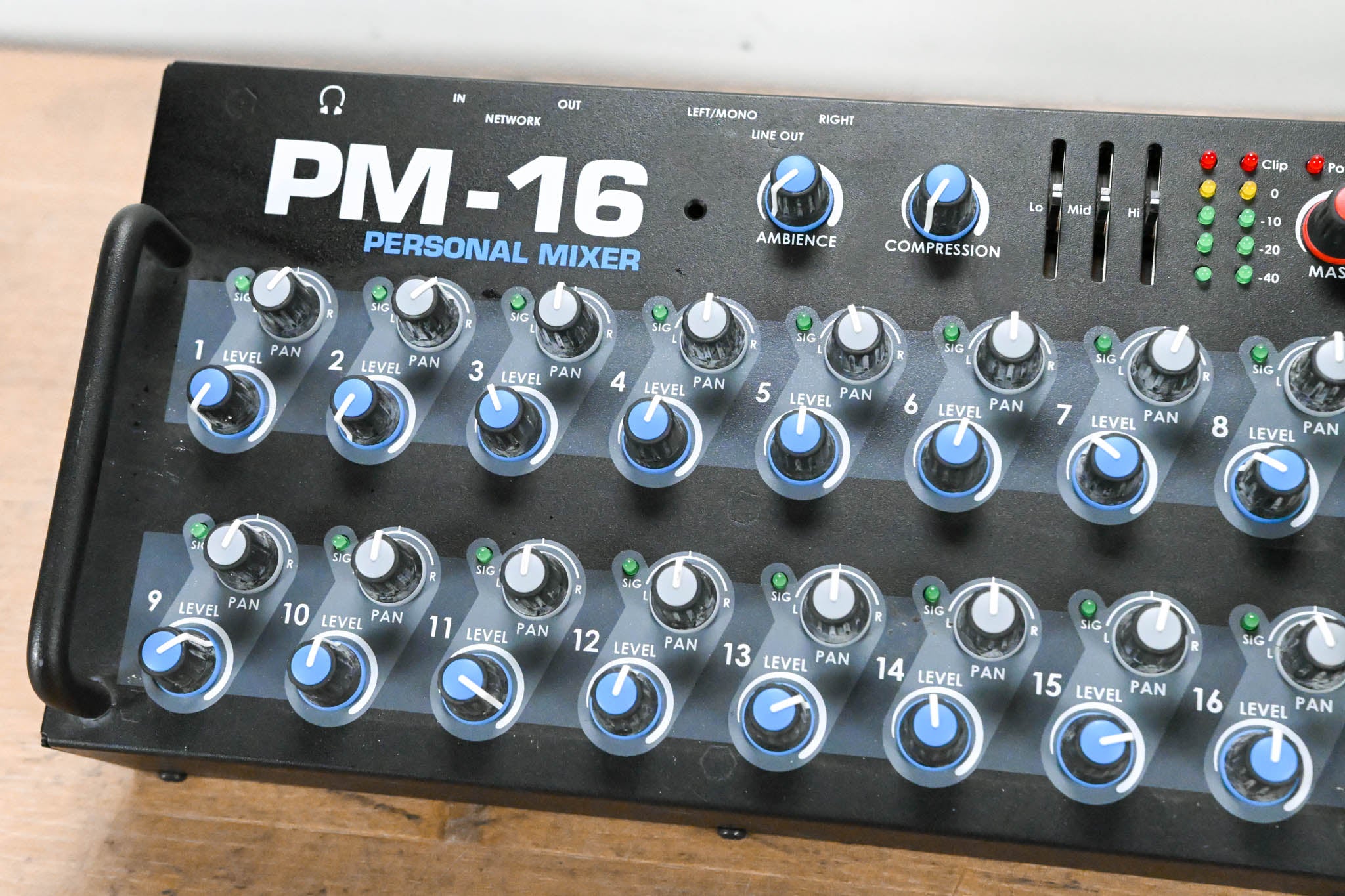 Elite Core PM-16 Personal Monitor Mixer