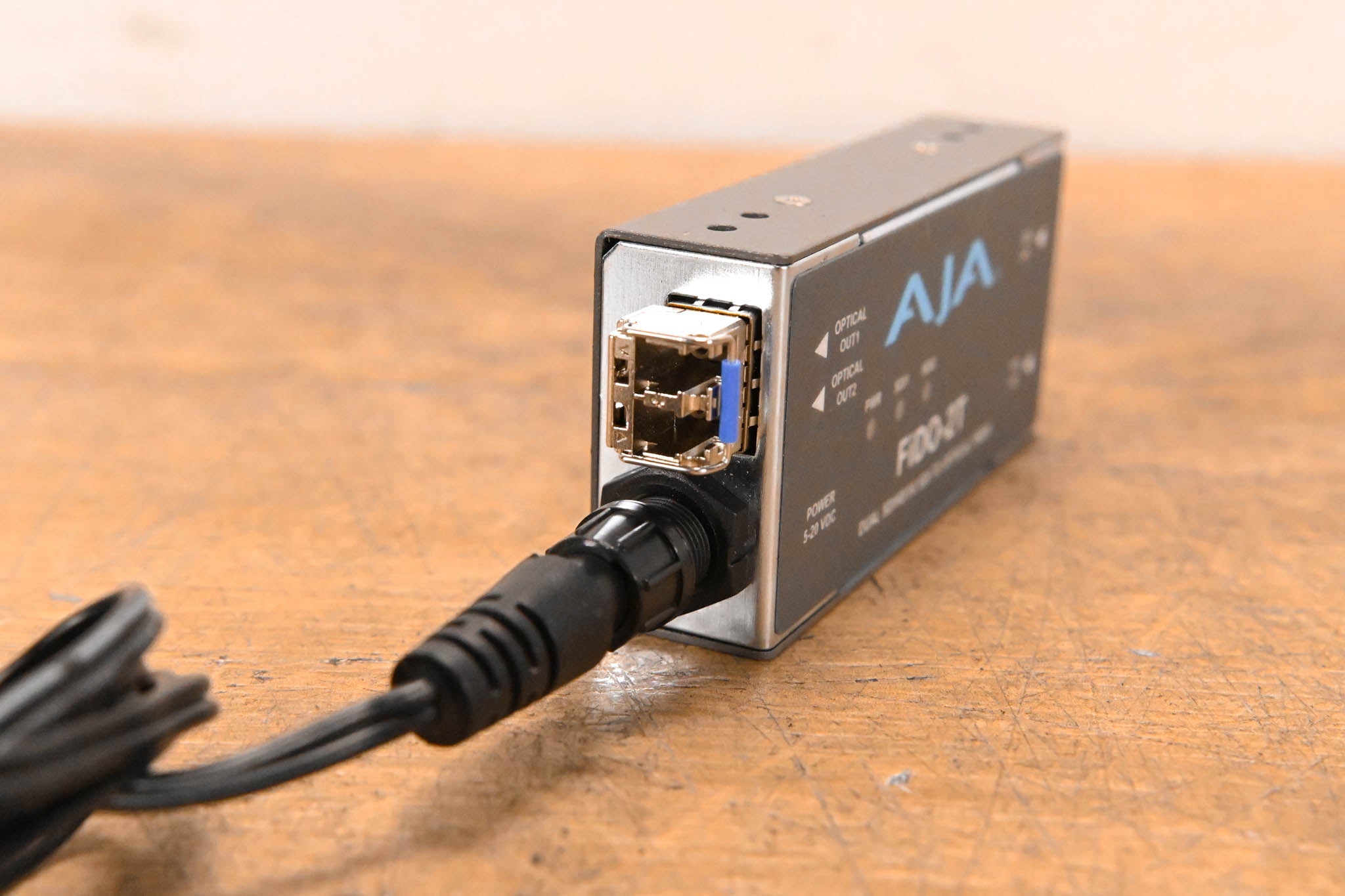 AJA FIDO-2T Dual-Channel SD/HD/3G SDI to Optical Fiber Transmitter