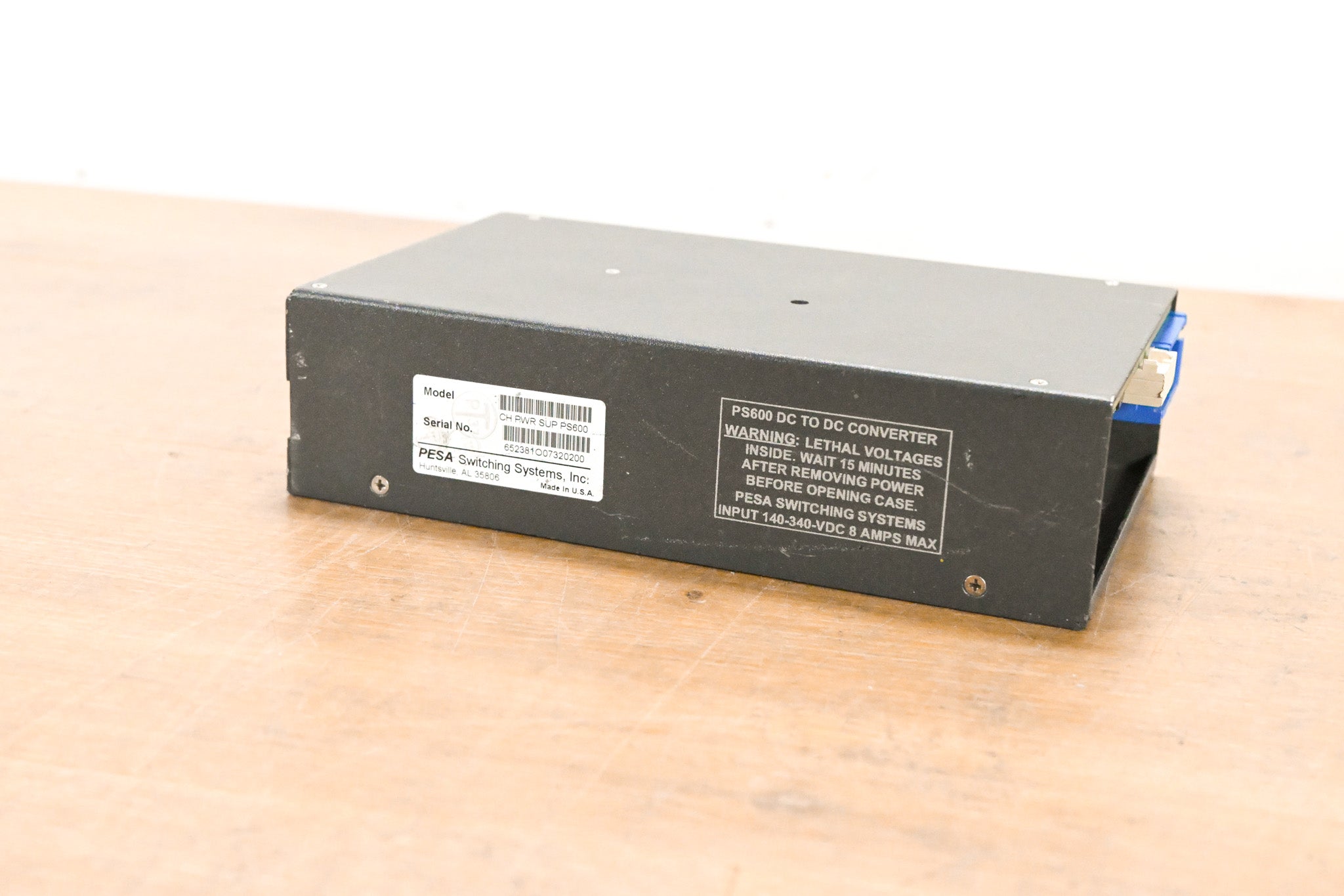 Pesa PS600 DC-to-DC Converter Power Supply (NO POWER SUPPLY)