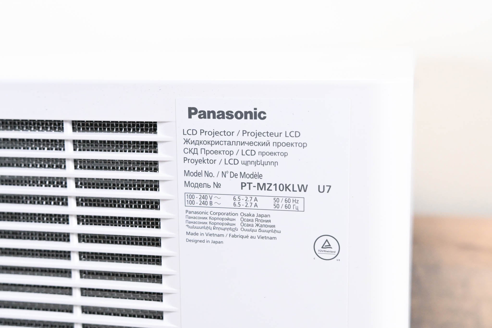 Panasonic PT-MZ10KLW 10,000W WUXGA Laser 3LCD Projector