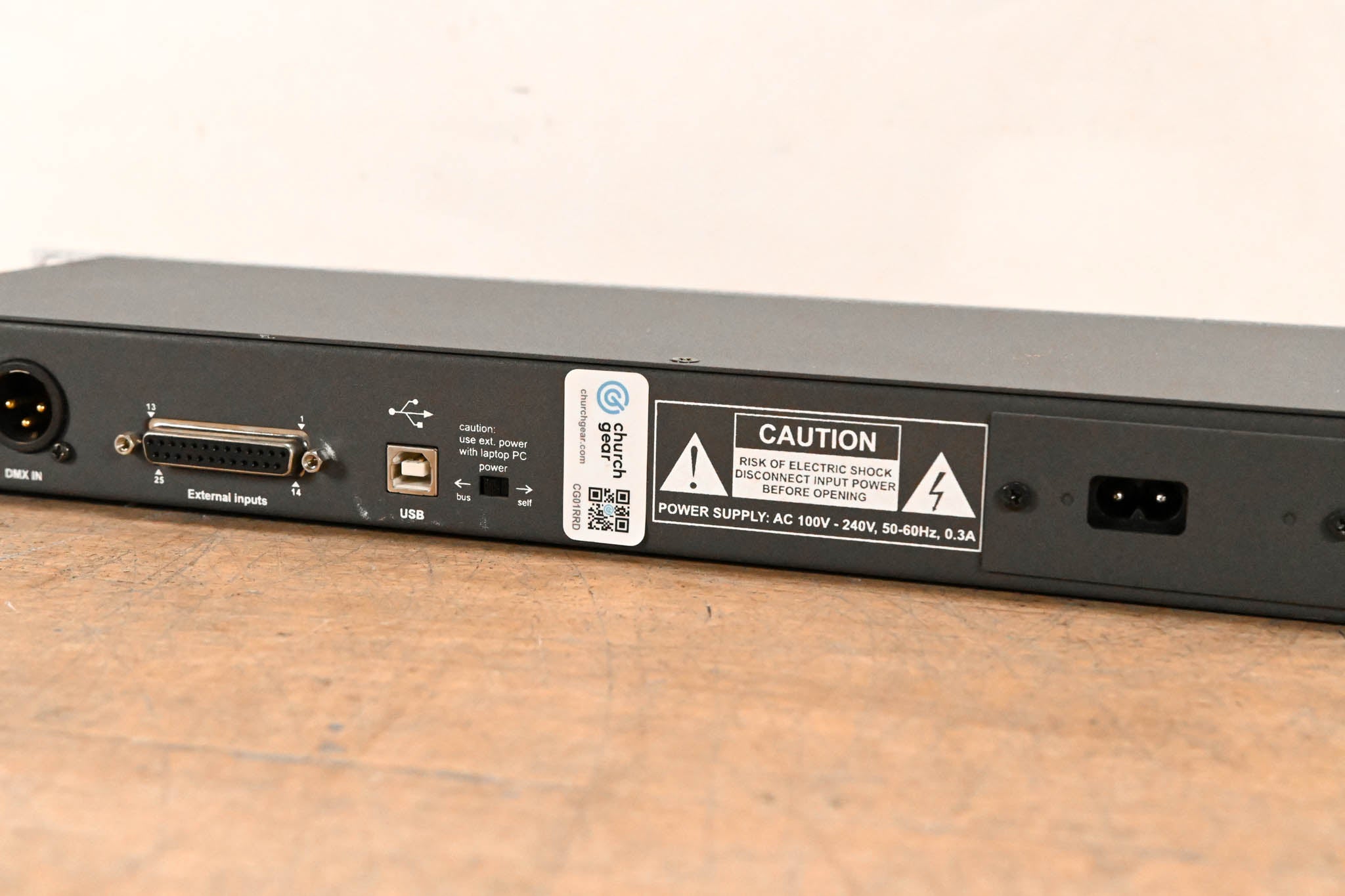 Chauvet ShowXpress Plus Lighting Controller – DJ Rackmount (NO PSU)