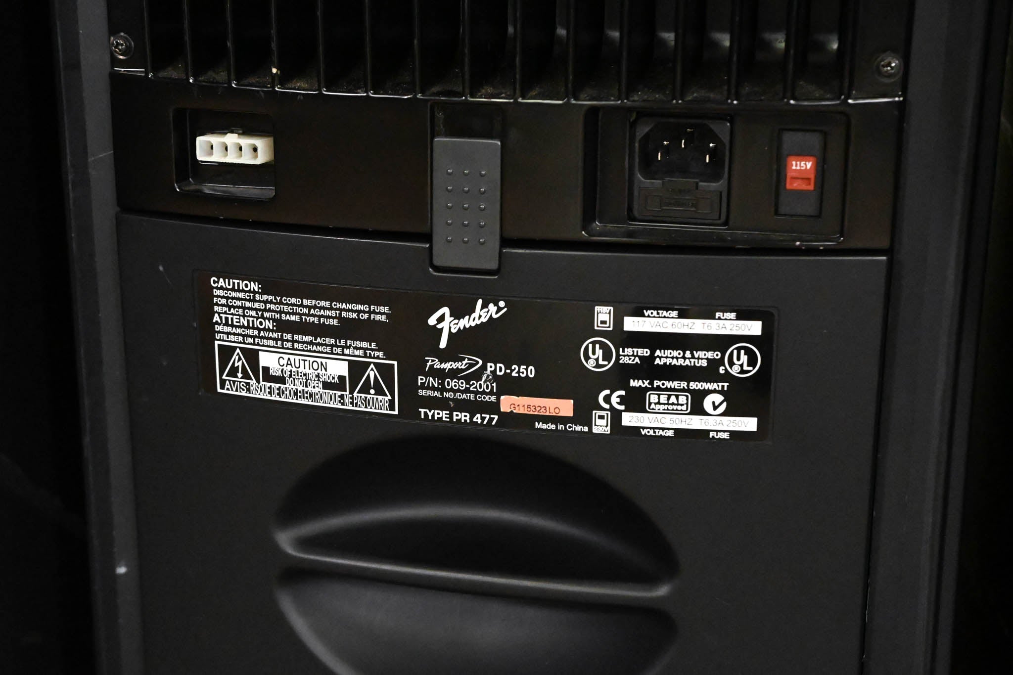Fender PD-250 Passport 250W Portable PA System