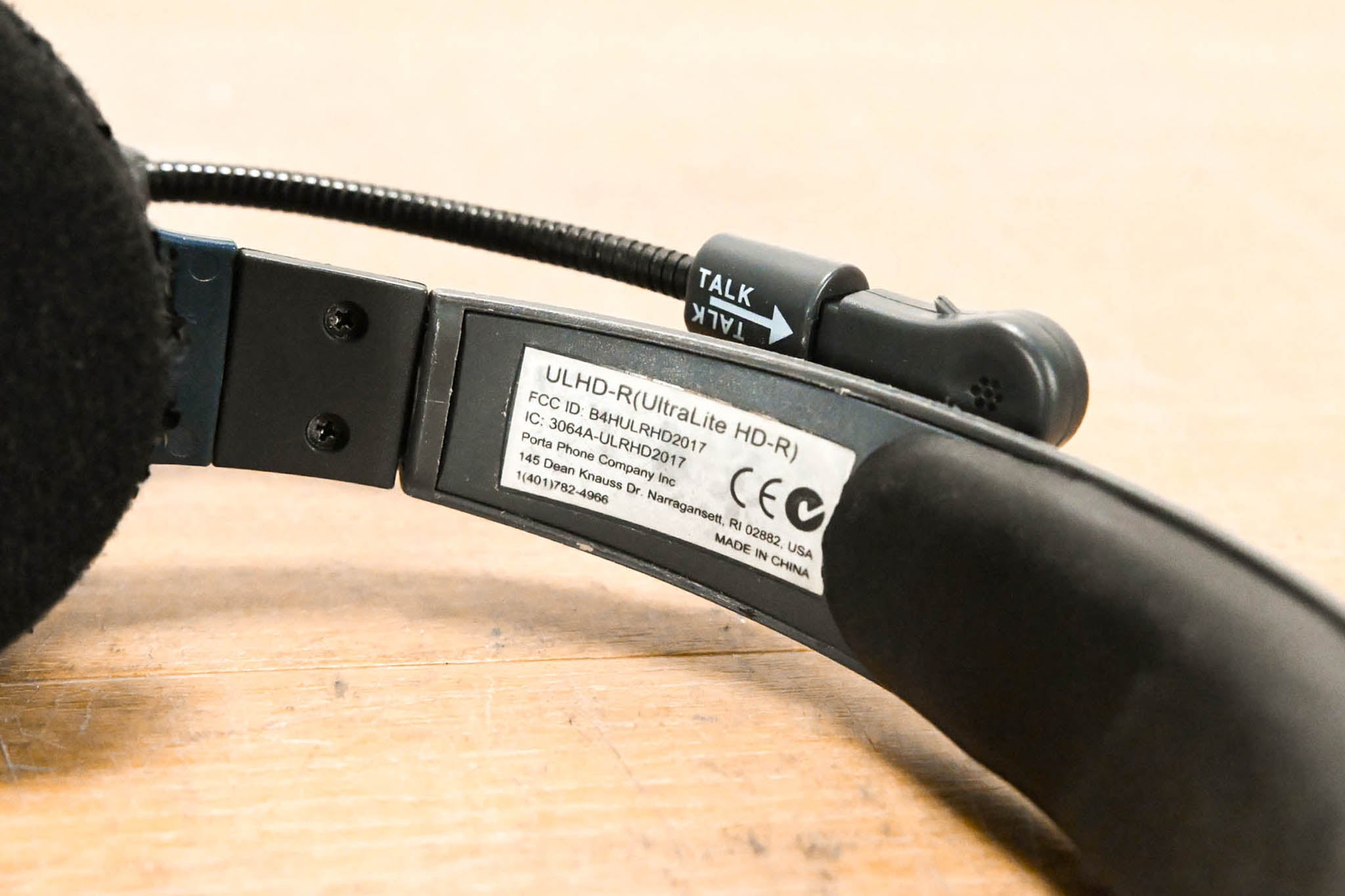 Eartec UltraLITE HD-R Remote Wireless Intercom Headset