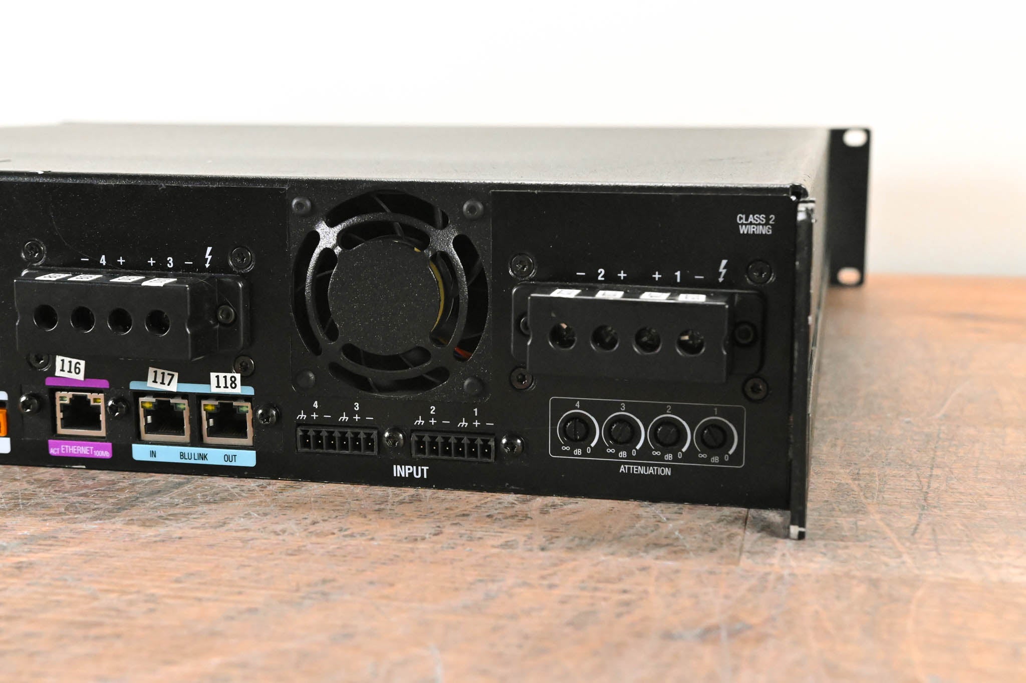 Crown DCi 4|2400N Four-Channel, 2400W @ 4Ω Power Amplifier with