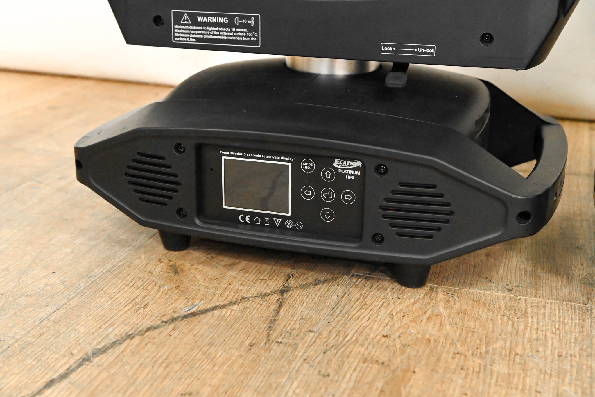 Elation Platinum HFX Hybrid 3-in-1 Moving Head Light Pair w/ Flight Case