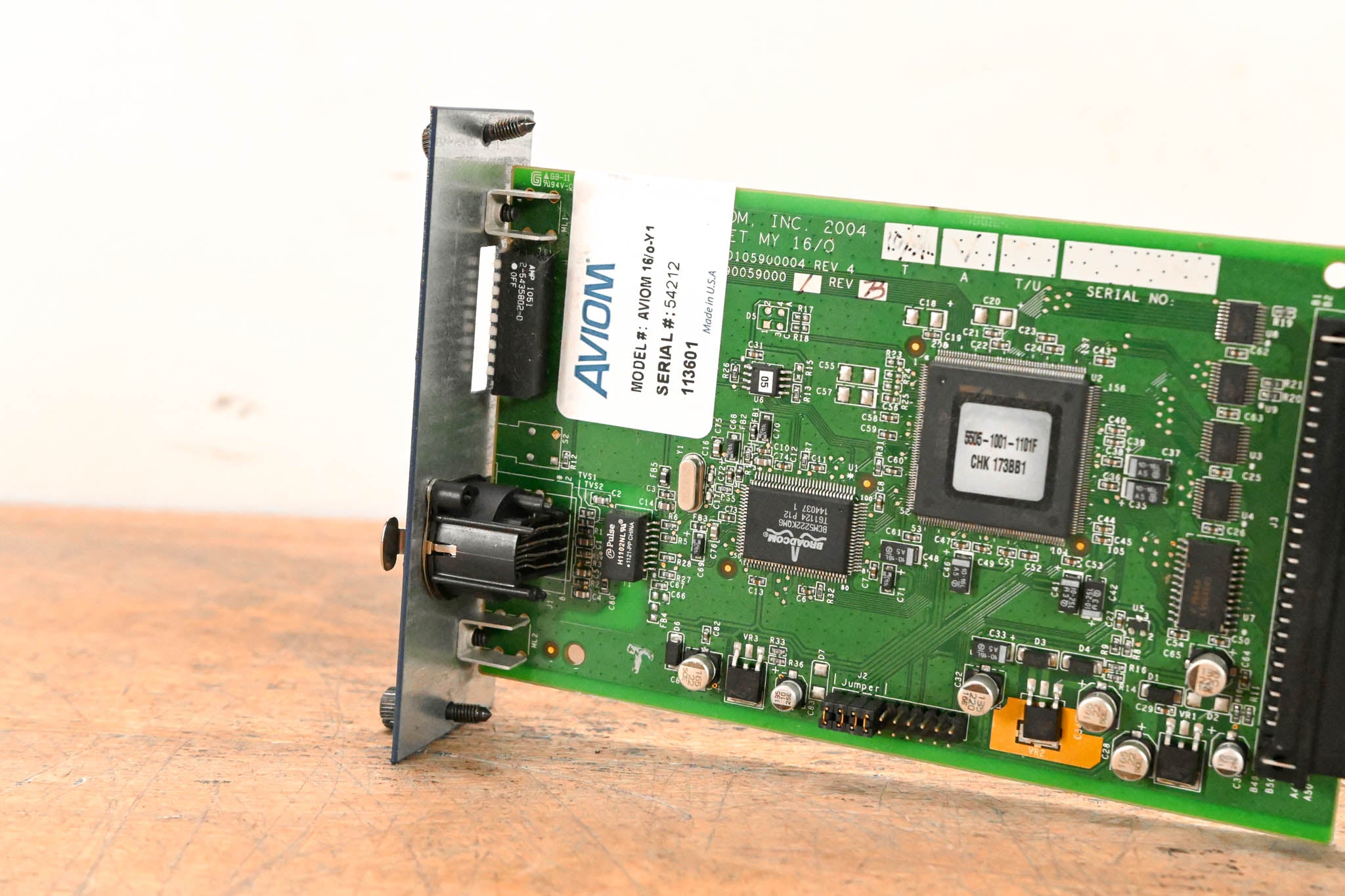 Aviom 16/o-Y1 A-Net Card for Yamaha Digital Products