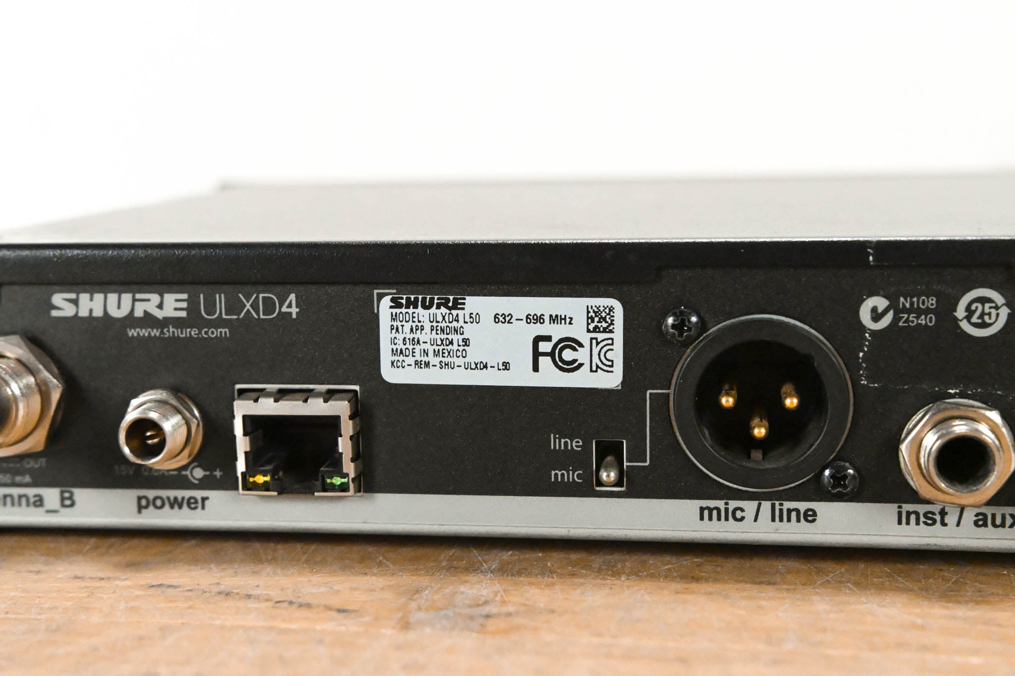 Shure ULXD14 Wireless Belt Pack System - L50 Range (NO POWER SUPPLY)