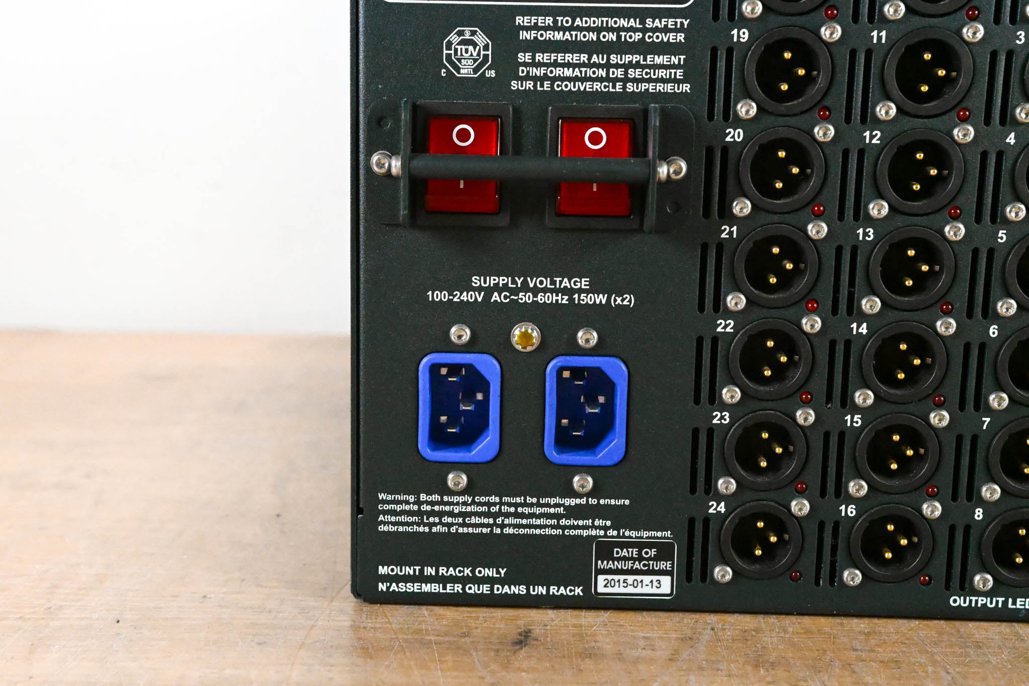 Midas DL231 24x24 Active Microphone Splitter