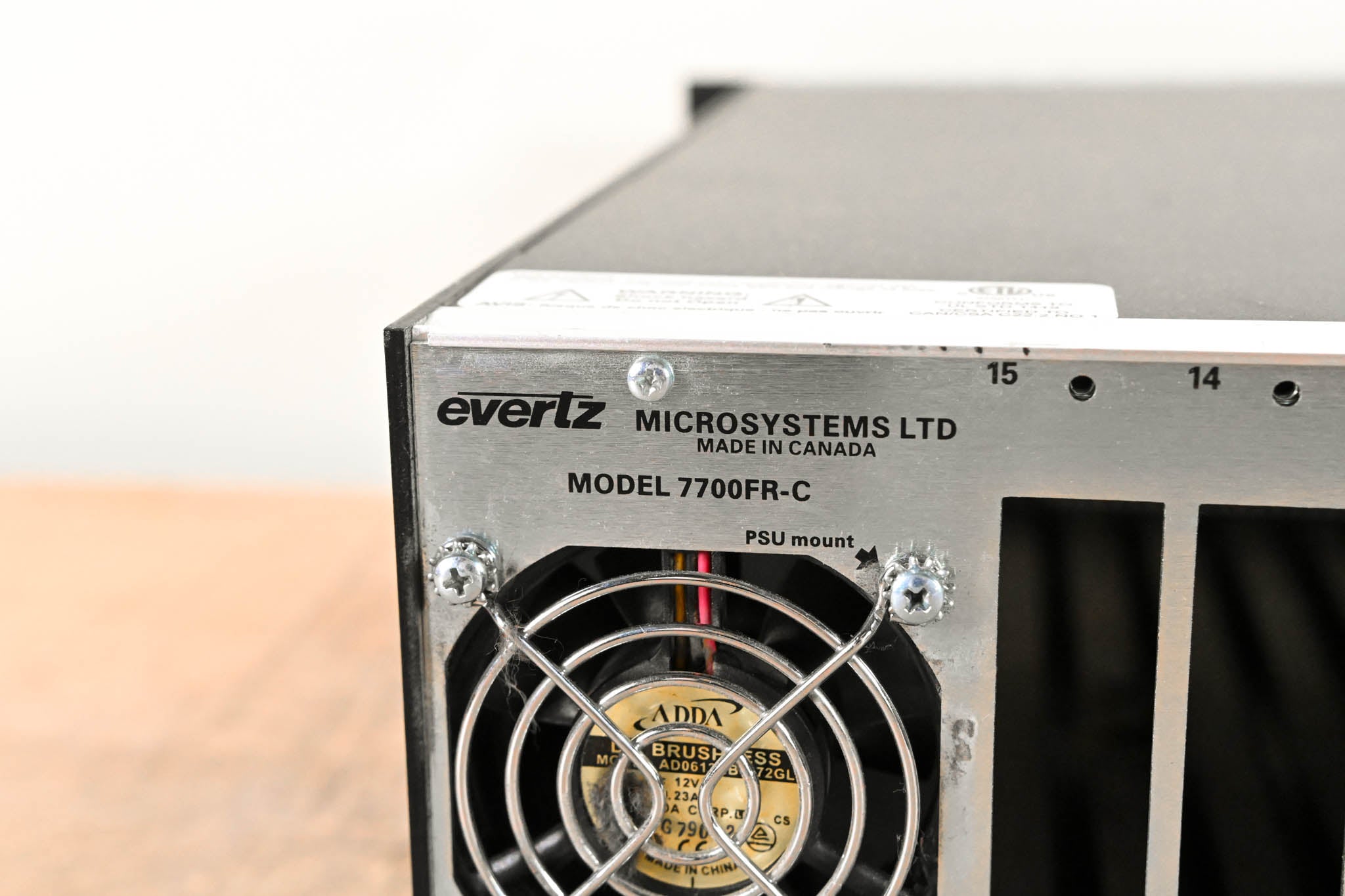 Evertz 7700FR-C MultiFrame Chassis