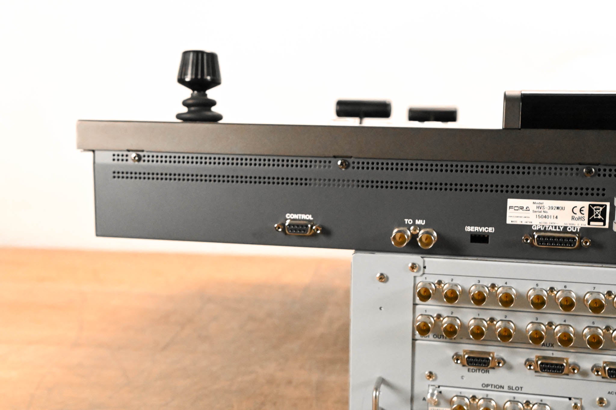 For.A HVS-390HS 2 M/E Video Switcher with HVS-392WOU Control Surface