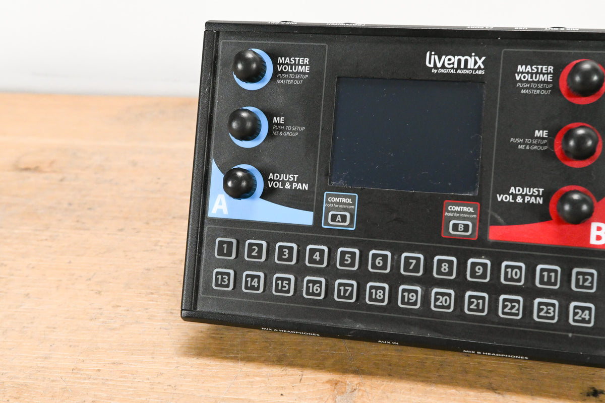 Digital Audio Labs LiveMix CS-DUO Personal Monitor Mixer