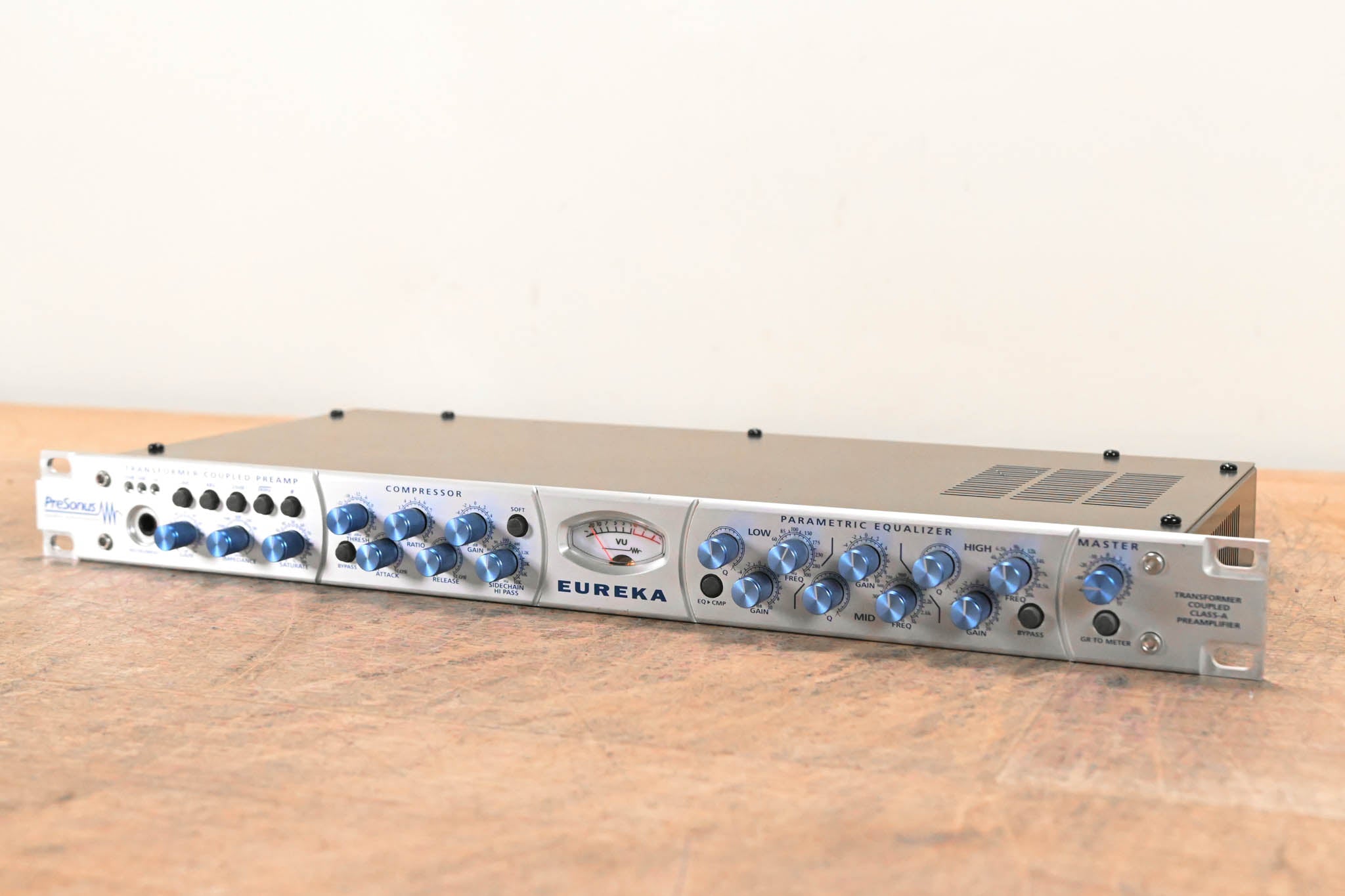 PreSonus Eureka Microphone Preamp, Compressor, and Equalizer