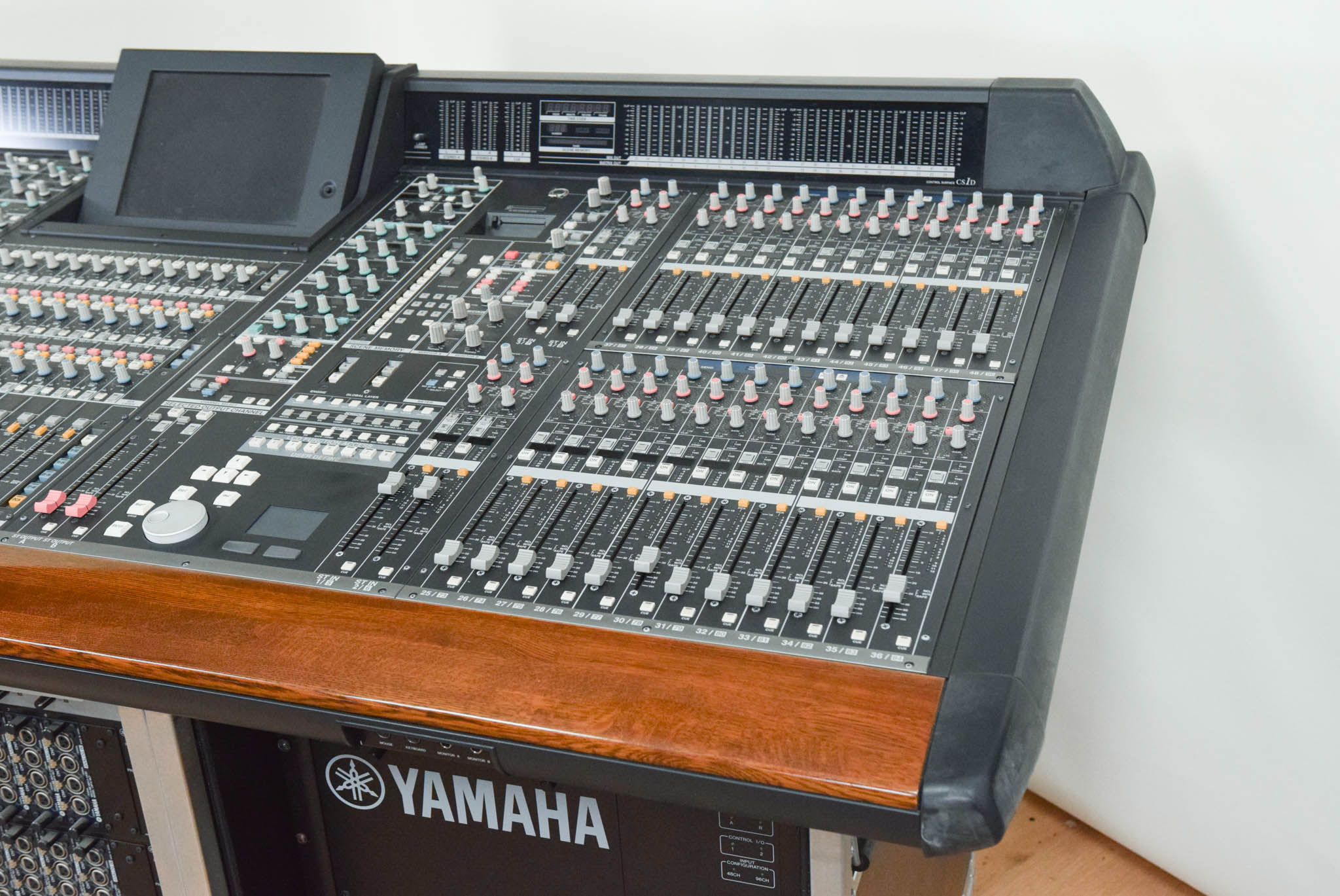 Yamaha PM1DV2 VCM with I/O, Master Clock, and Backup Power Supplies