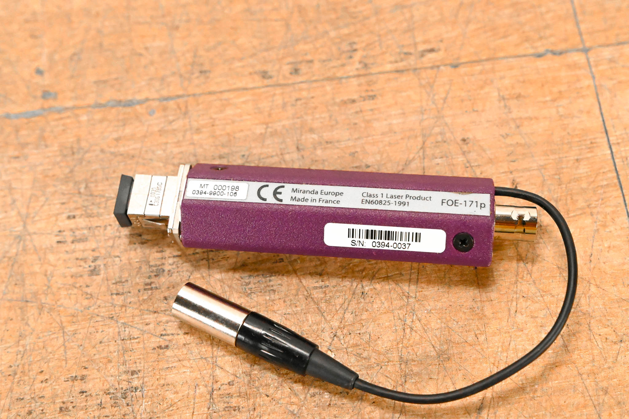 Miranda picoLink FOE-171p Fiber Optic to SD Converter (NO PSU)