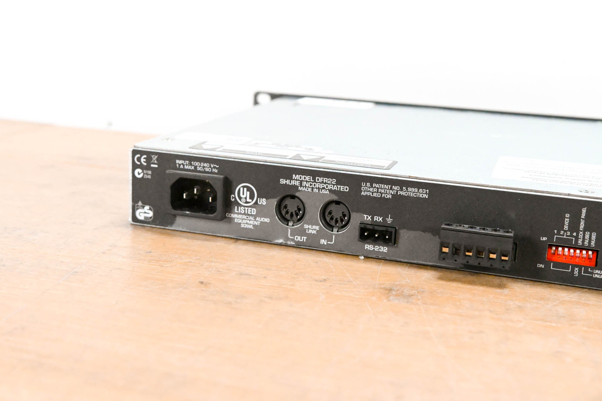 Shure DFR22 2x2 Audio Processor