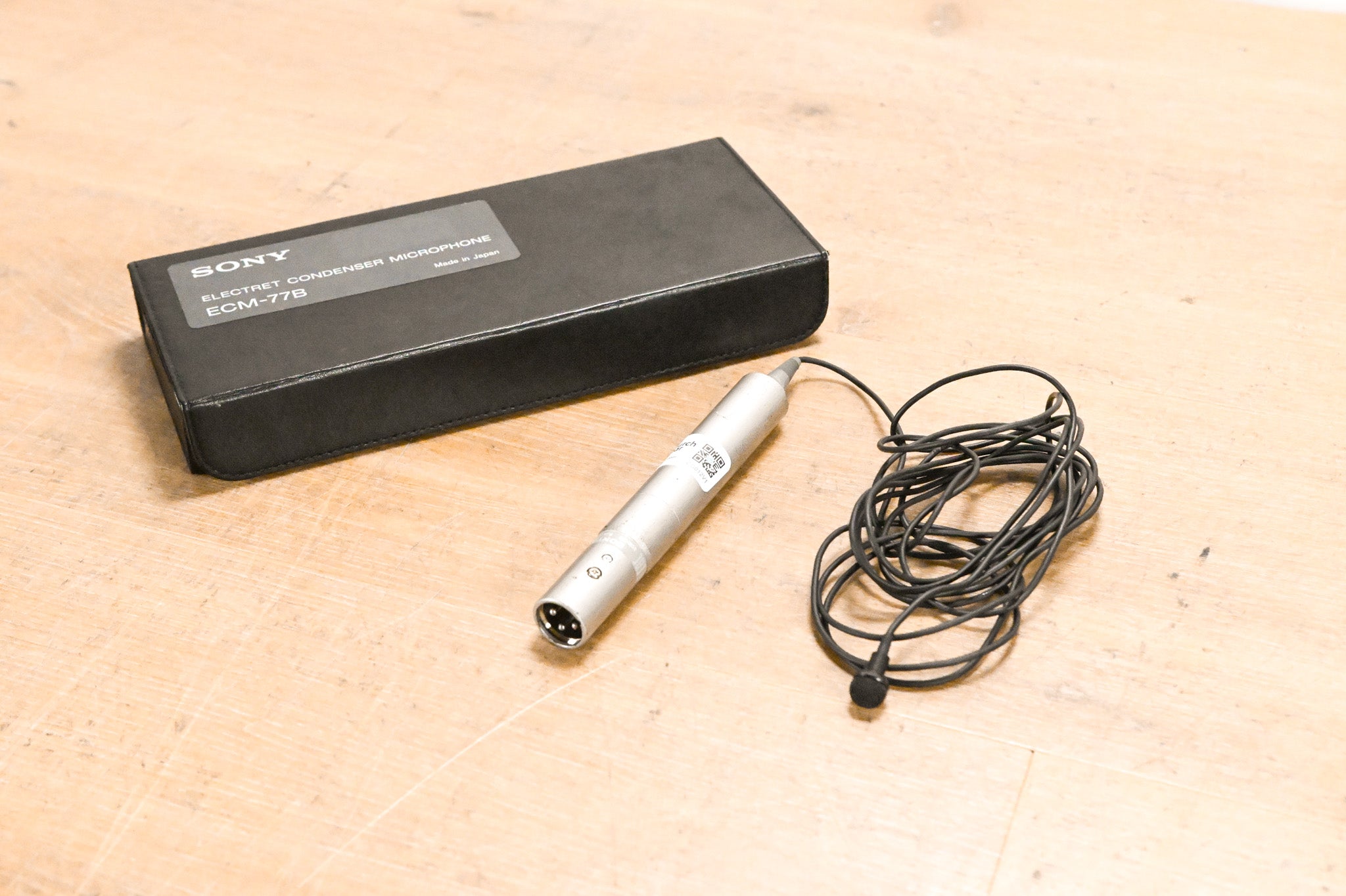 Sony ECM-77B Miniature Omnidirectional Lavalier Mic
