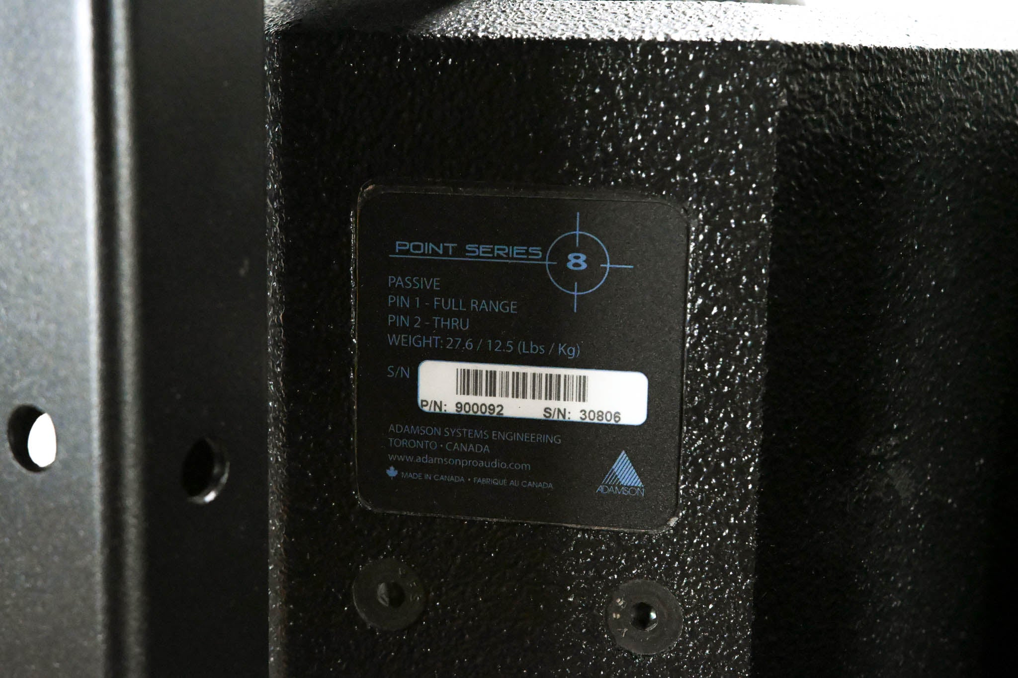 Adamson Point 8 Full-Range Point Source Loudspeaker (PAIR)