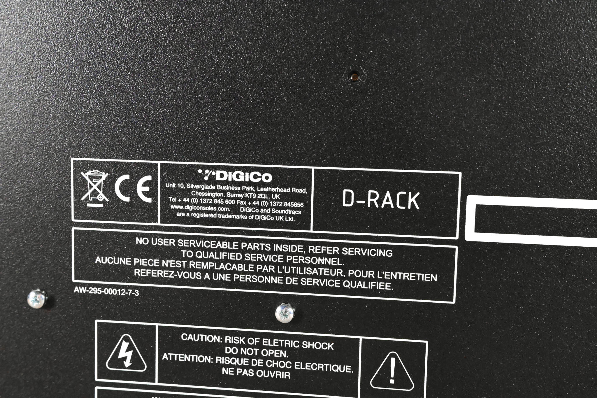 DiGiCo D-Rack 32 x 8 Cat6 Analog I/O Stage Box