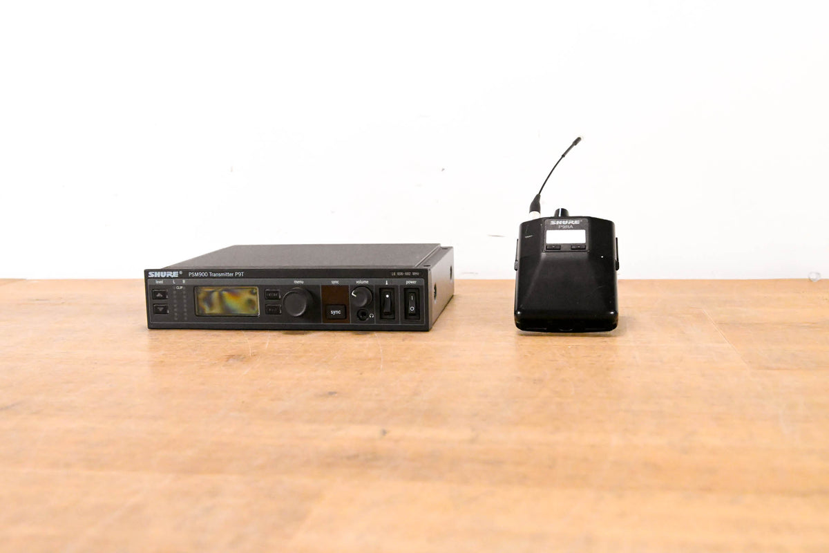 Shure PSM 900 Wireless IEM System L6 Band: 656-692 MHz (NO POWER SUPPLY)