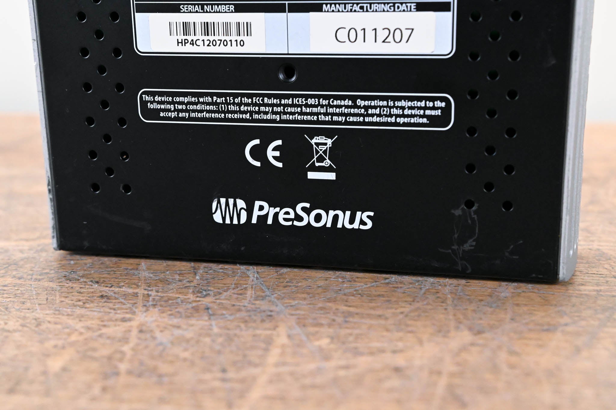 PreSonus HP4 4-Channel Headphone Amplifier (NO POWER SUPPLY)