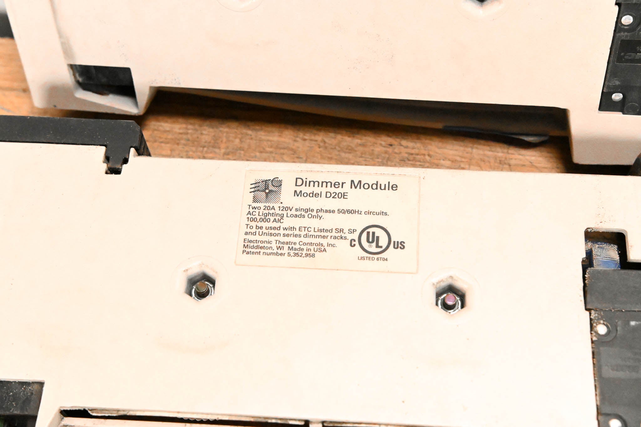 ETC D20E Dual 20A Dimmer Module (Pack of 4)