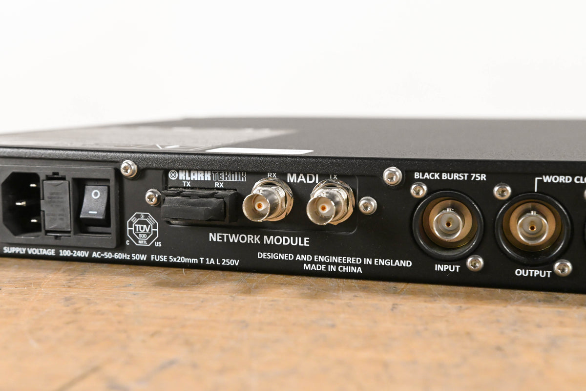 Klark Teknik DN9650 Digital Audio Network Bridge with MADI Card