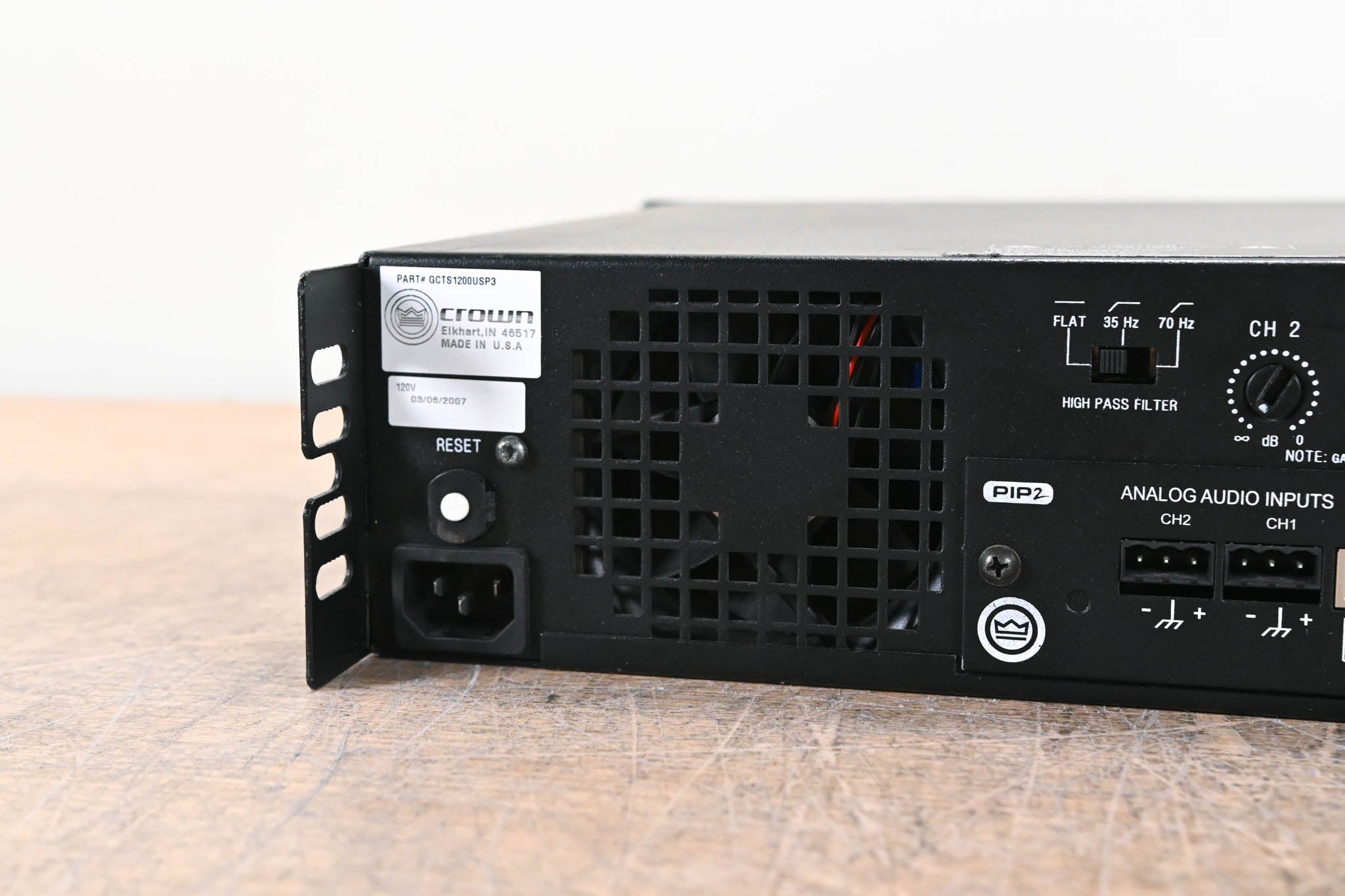 Crown CTs 1200 2-Channel Power Amplifier