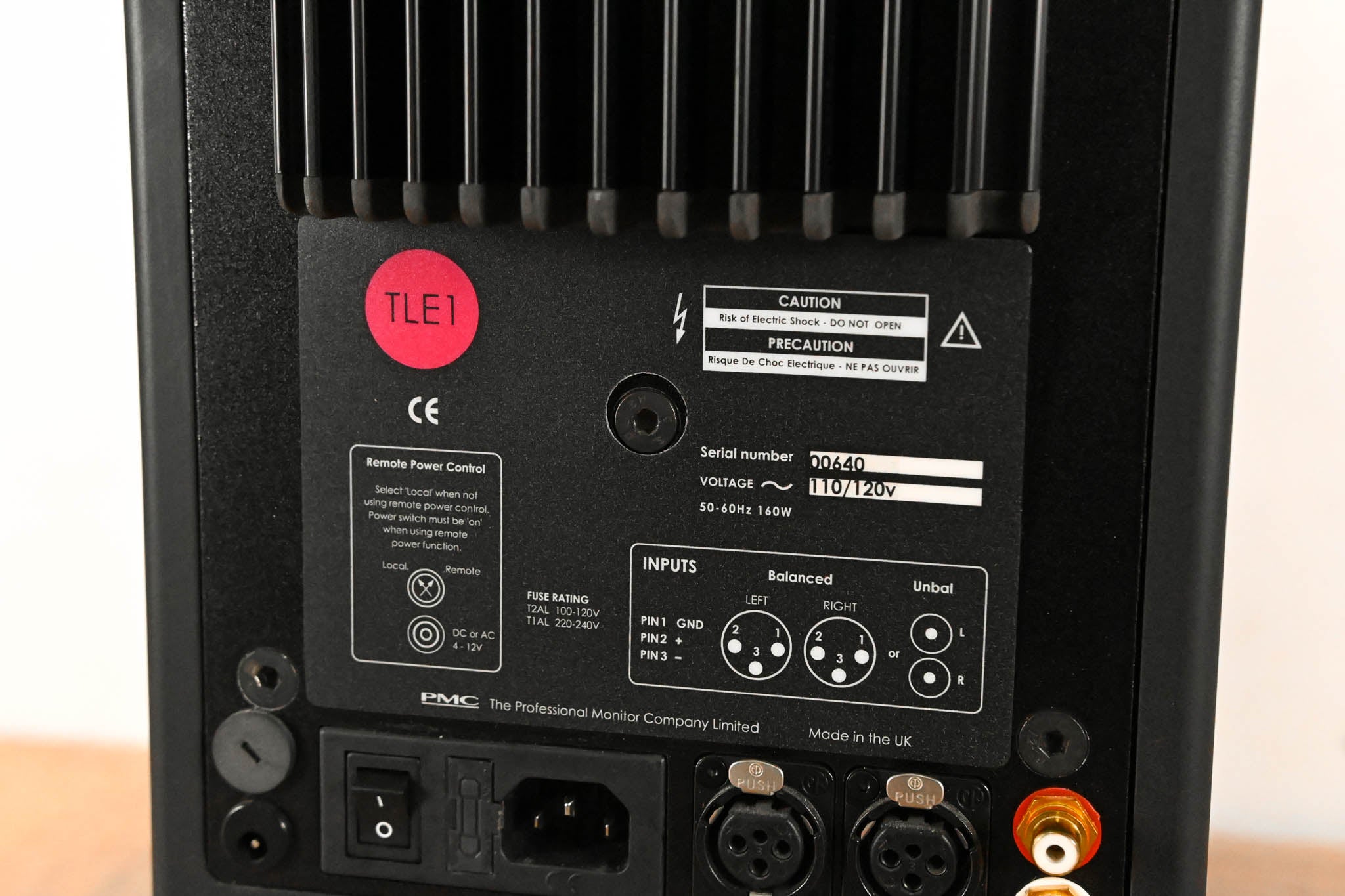PMC TLE1 2 x 6.5" 150W Active Subwoofer