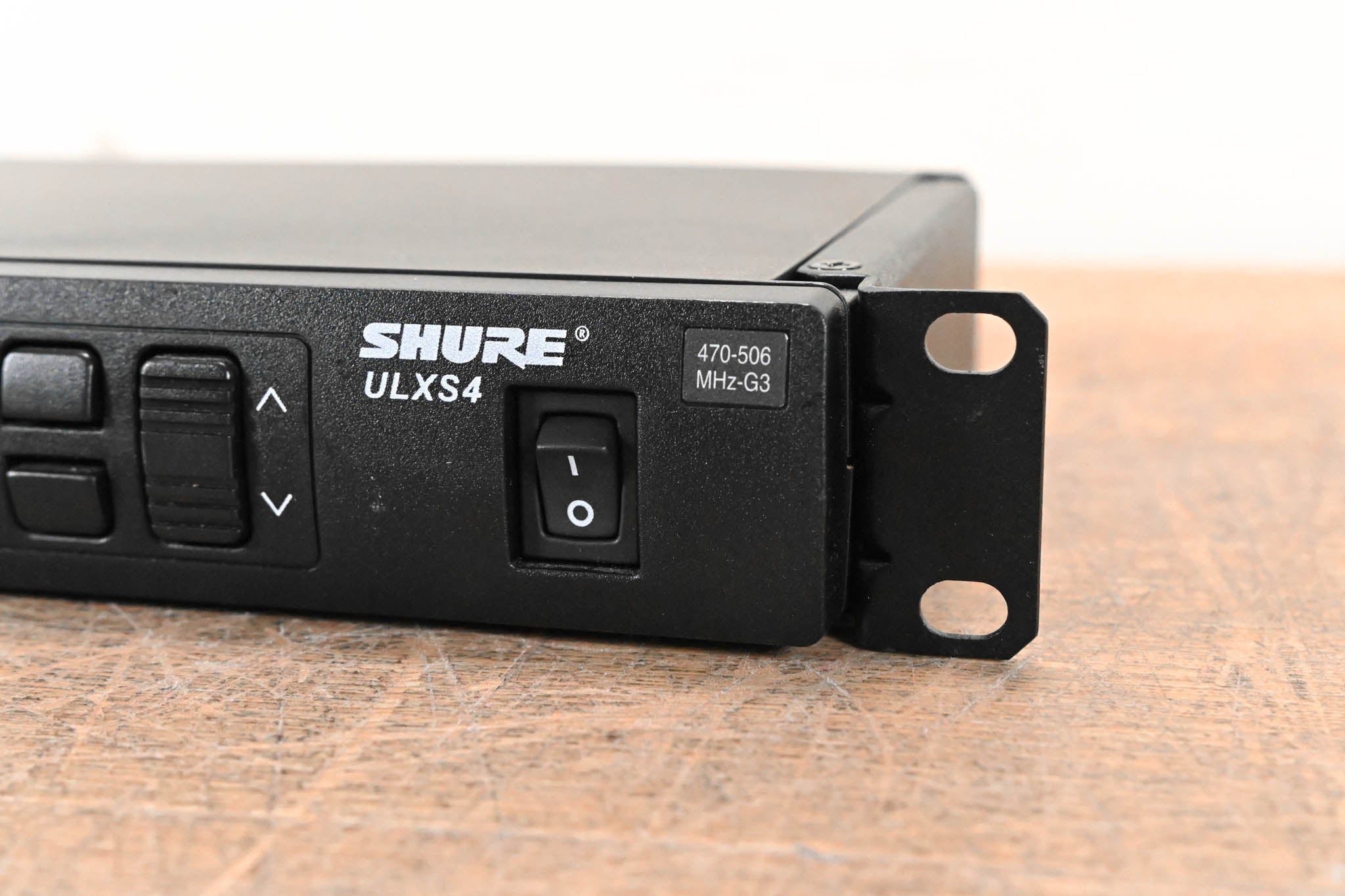 Shure ULXS4 Wireless Receiver - G3 Band: 470-506 MHz (NO POWER SUPPLY)