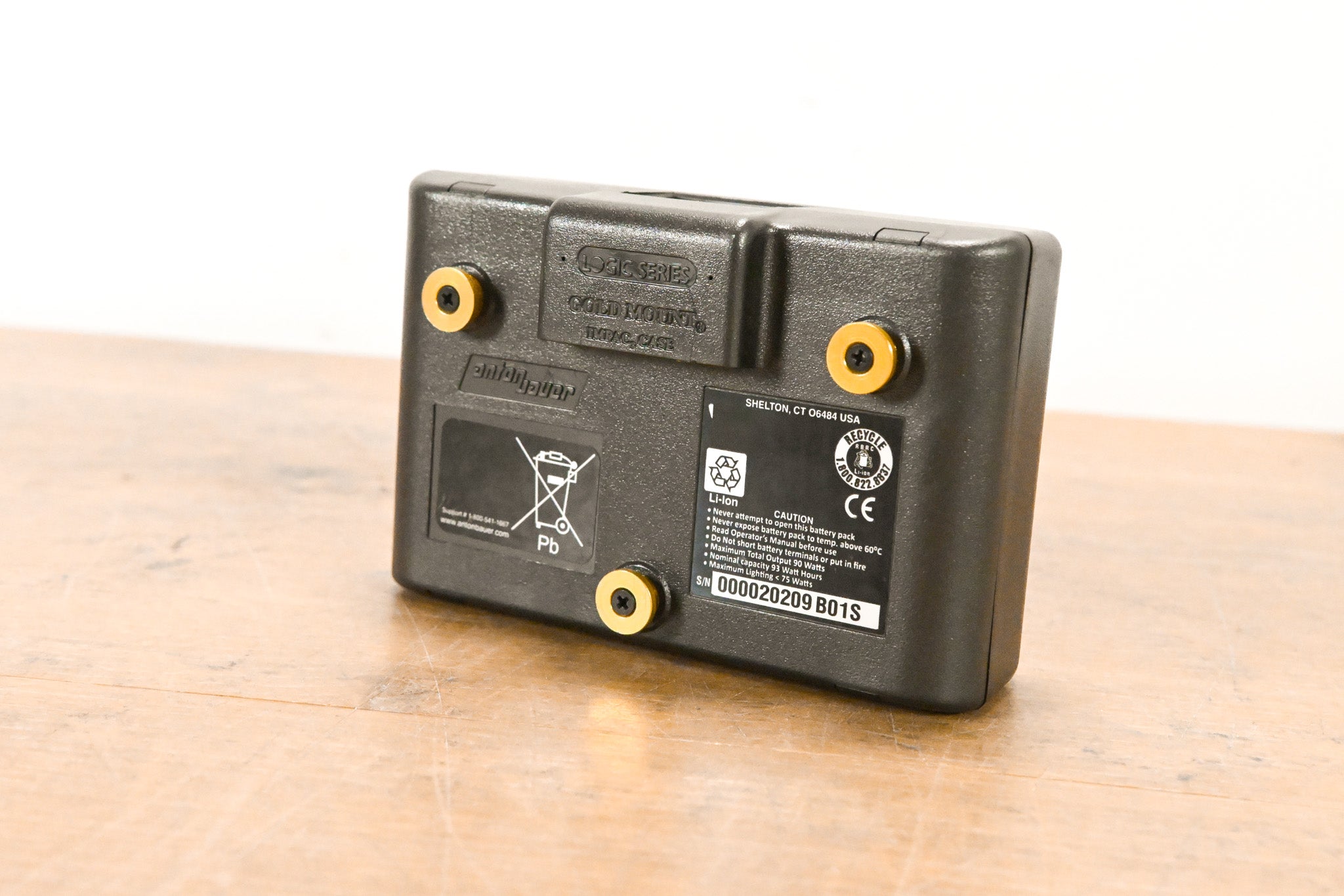 Anton Bauer Dionic Interactive Gold-Mount Battery