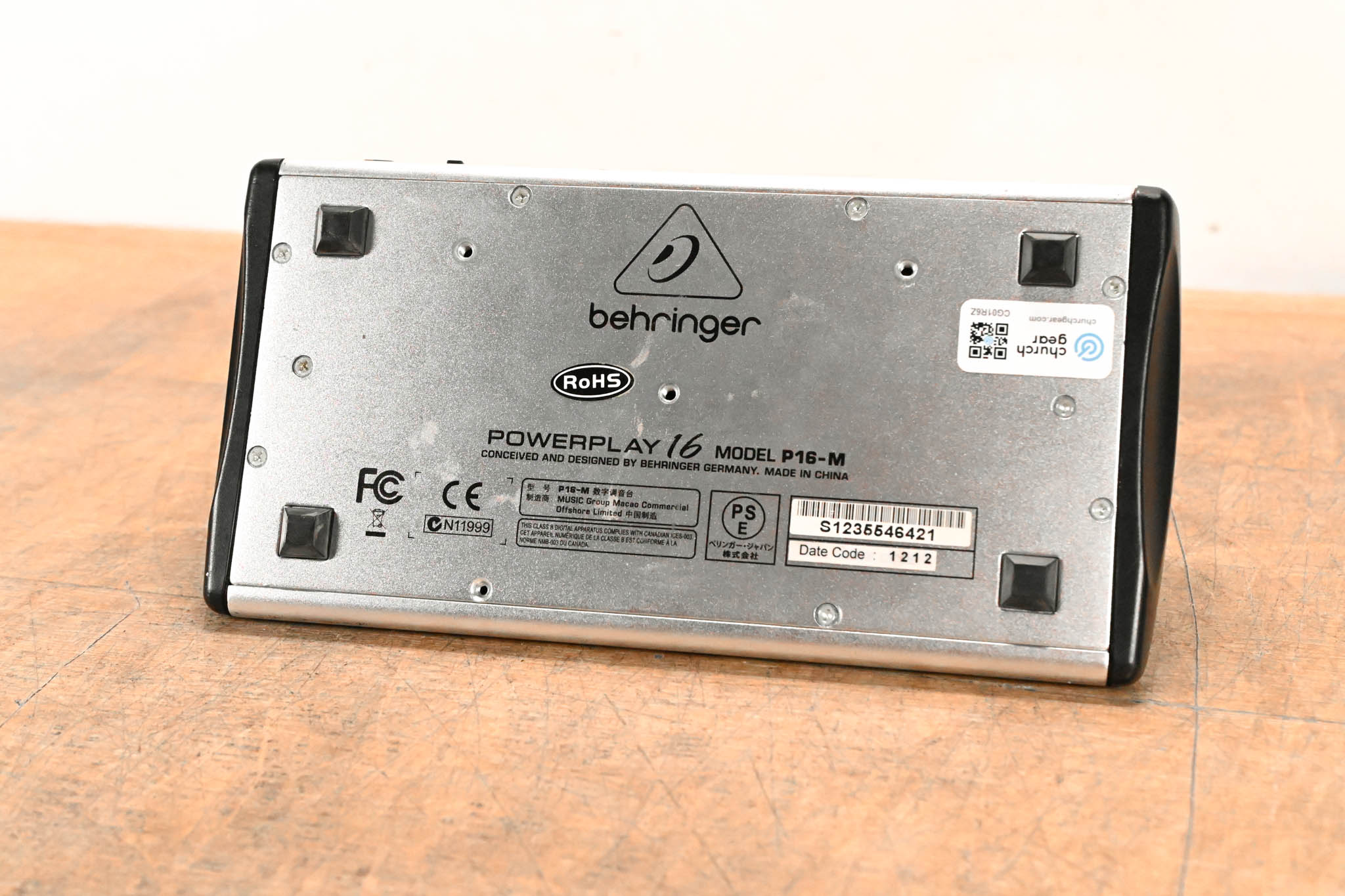 Behringer Powerplay P16-M 16-Channel Digital Personal Mixer