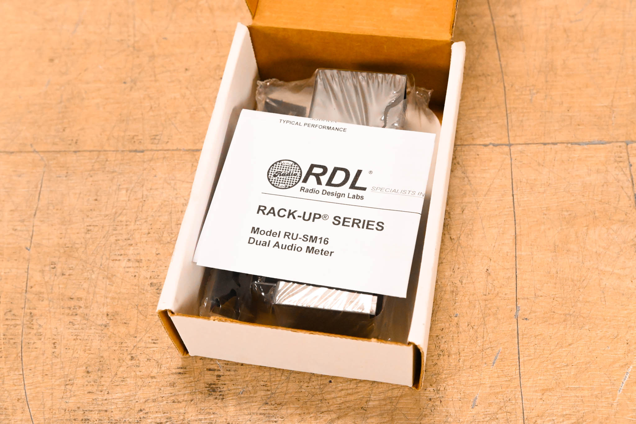 RDL RU-SM16 LED Dual Audio Meter