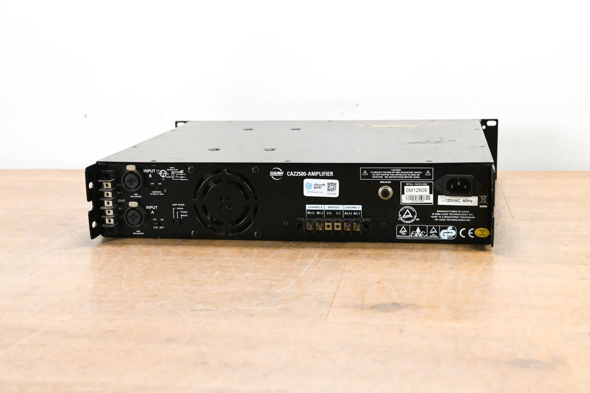 EAW CAZ2500 Stereo Power Amplifier