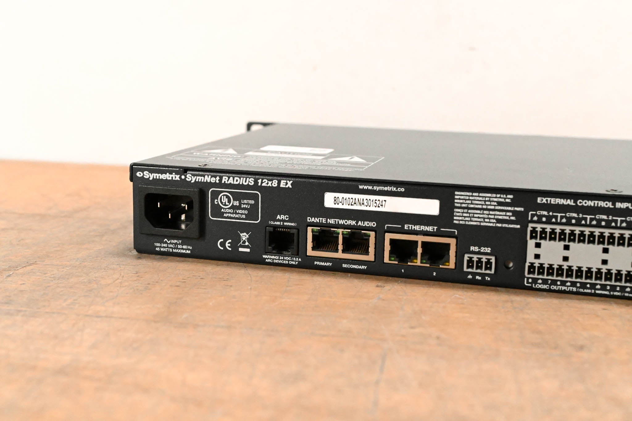 Symetrix SymNet Radius 12x8 EX Digital Signal Processor