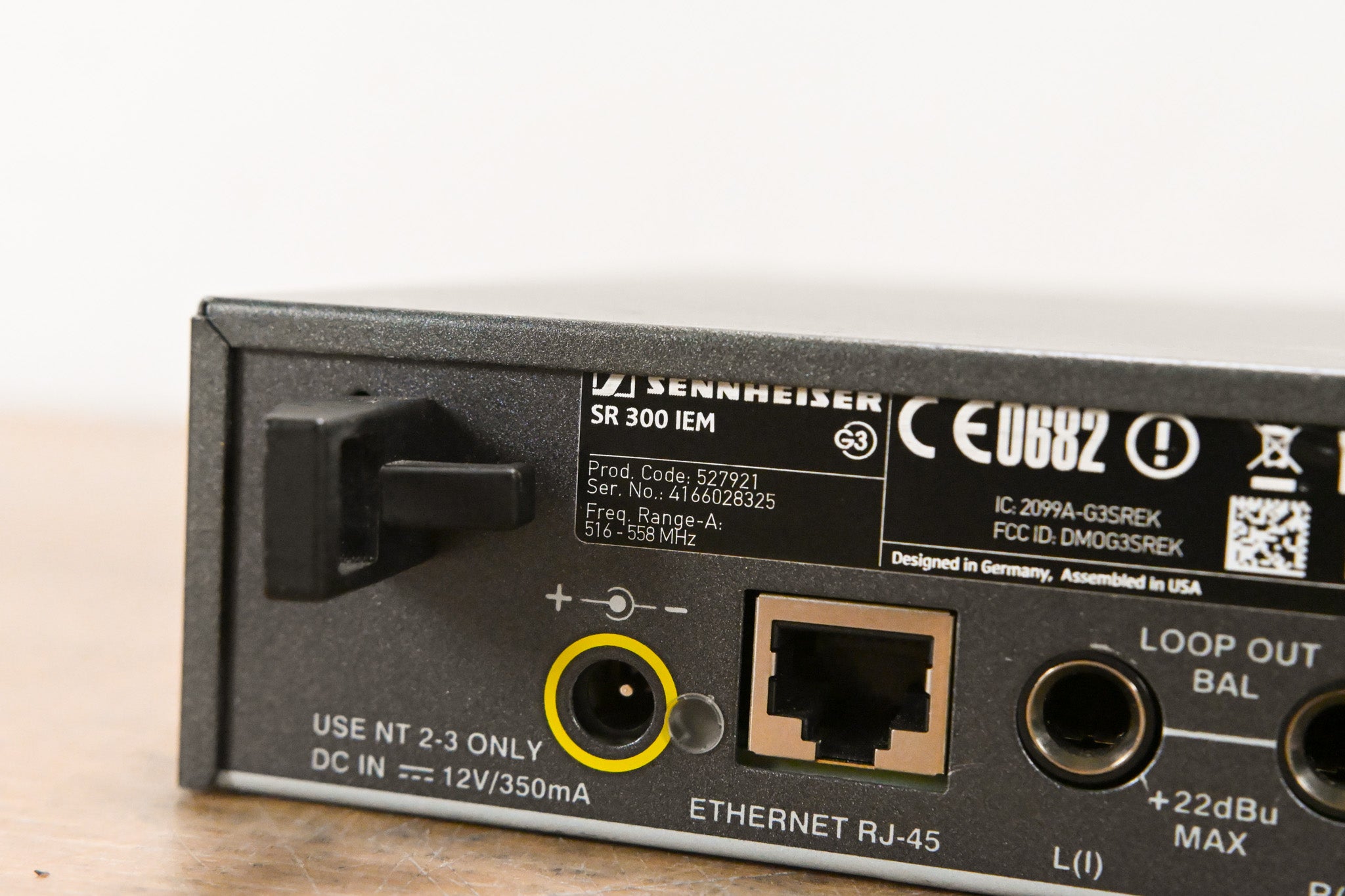 Sennheiser ew 300 IEM G3 Wireless IEM System - A Range NO POWER SUPPLY