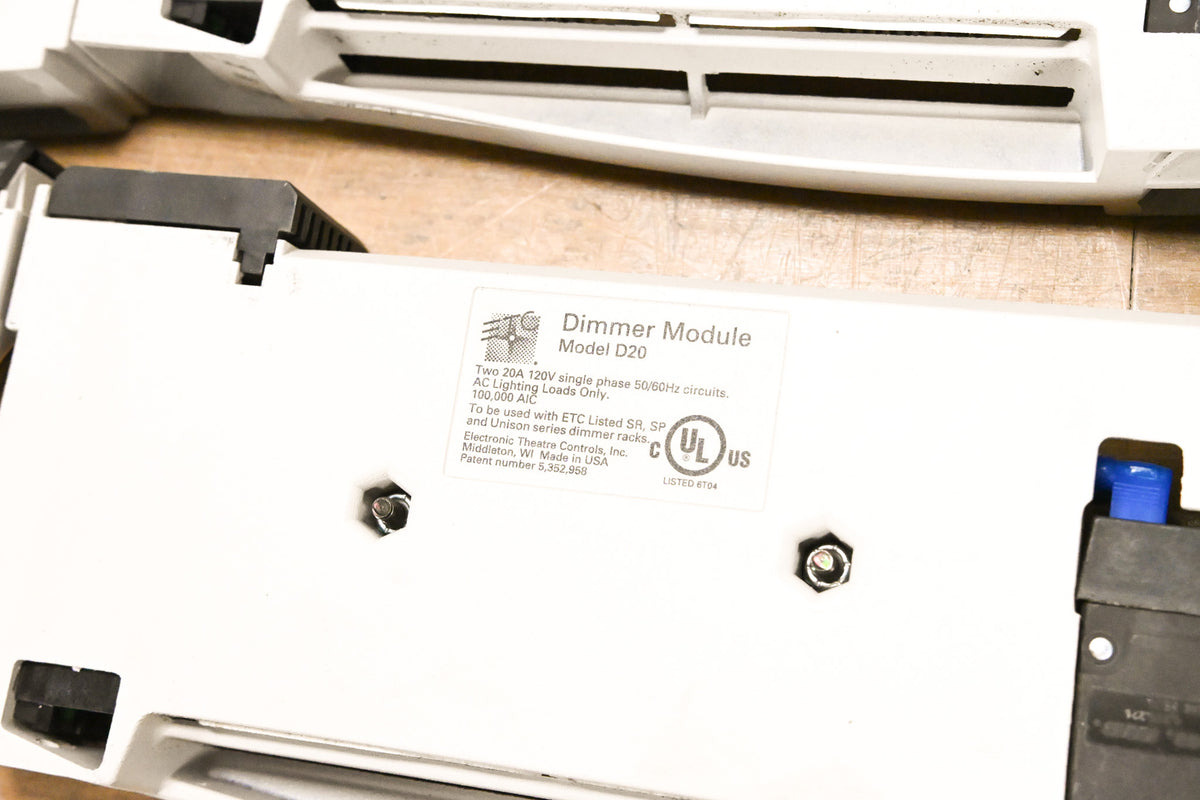 ETC D20 Dual 20A Dimmer Module (Pack of 4)