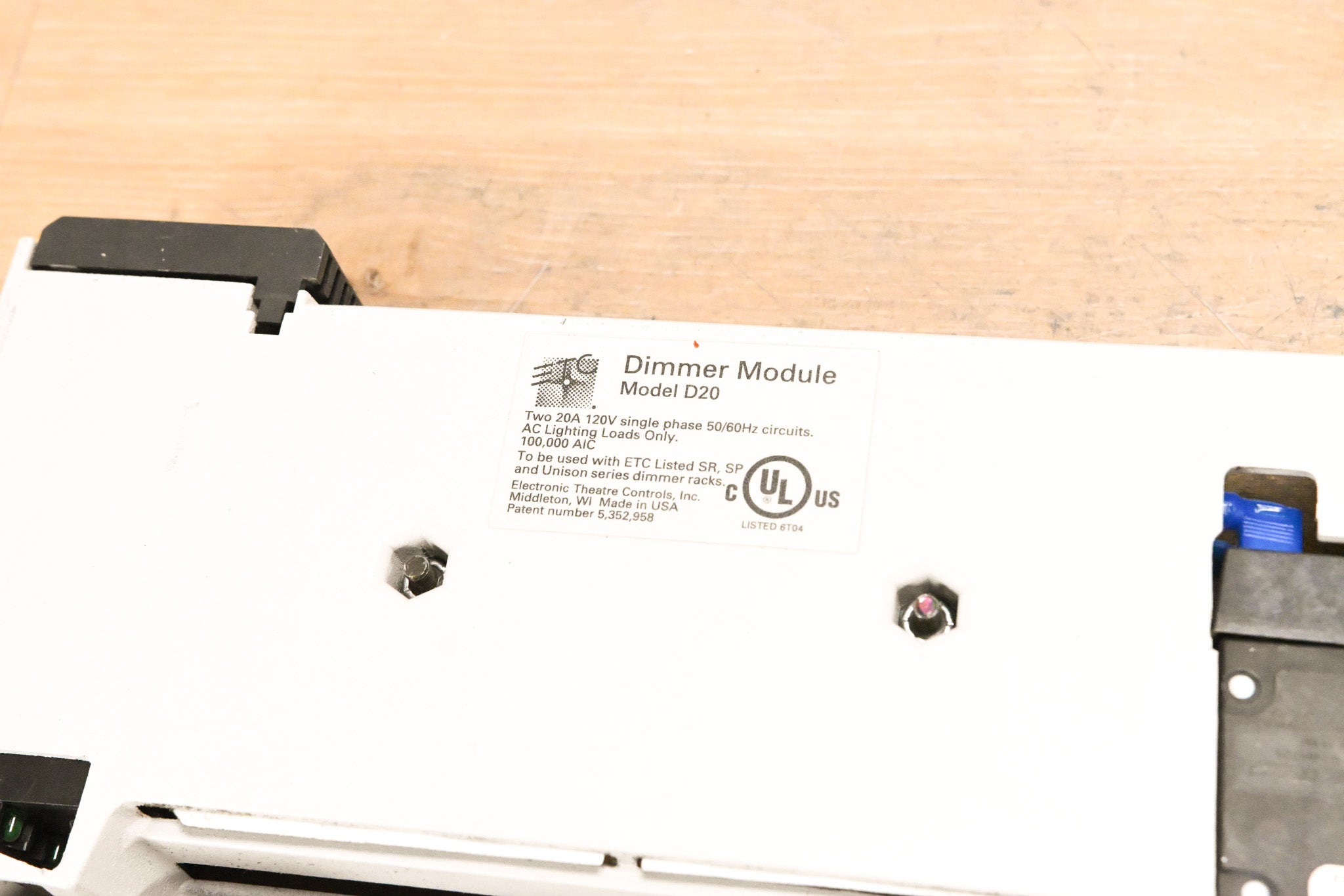 ETC D20 Dual 20A Dimmer Module (Pack of 4)