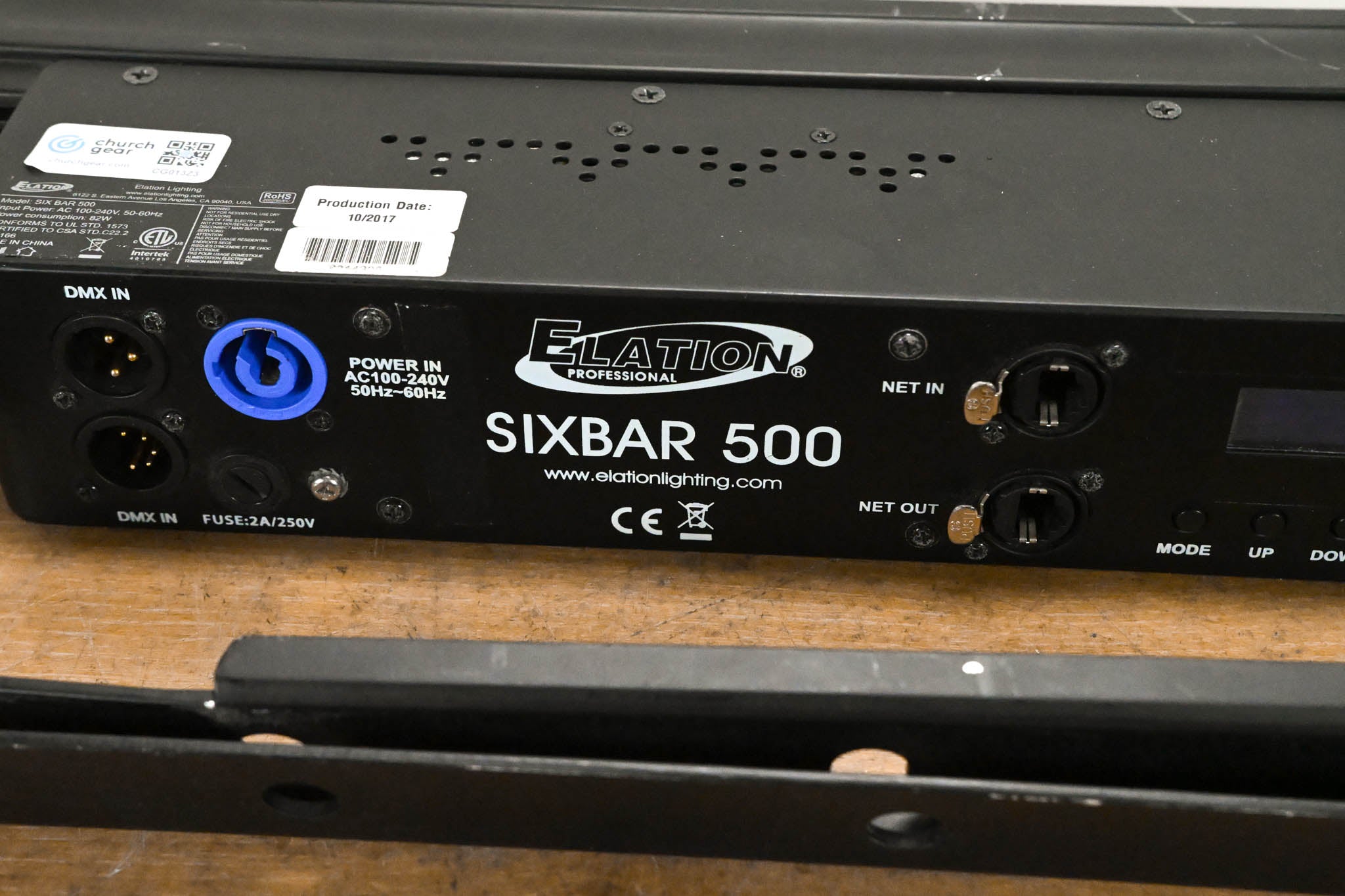 Elation SIXBAR 500 6x 12W RGBAW+UV LED Batten Fixture
