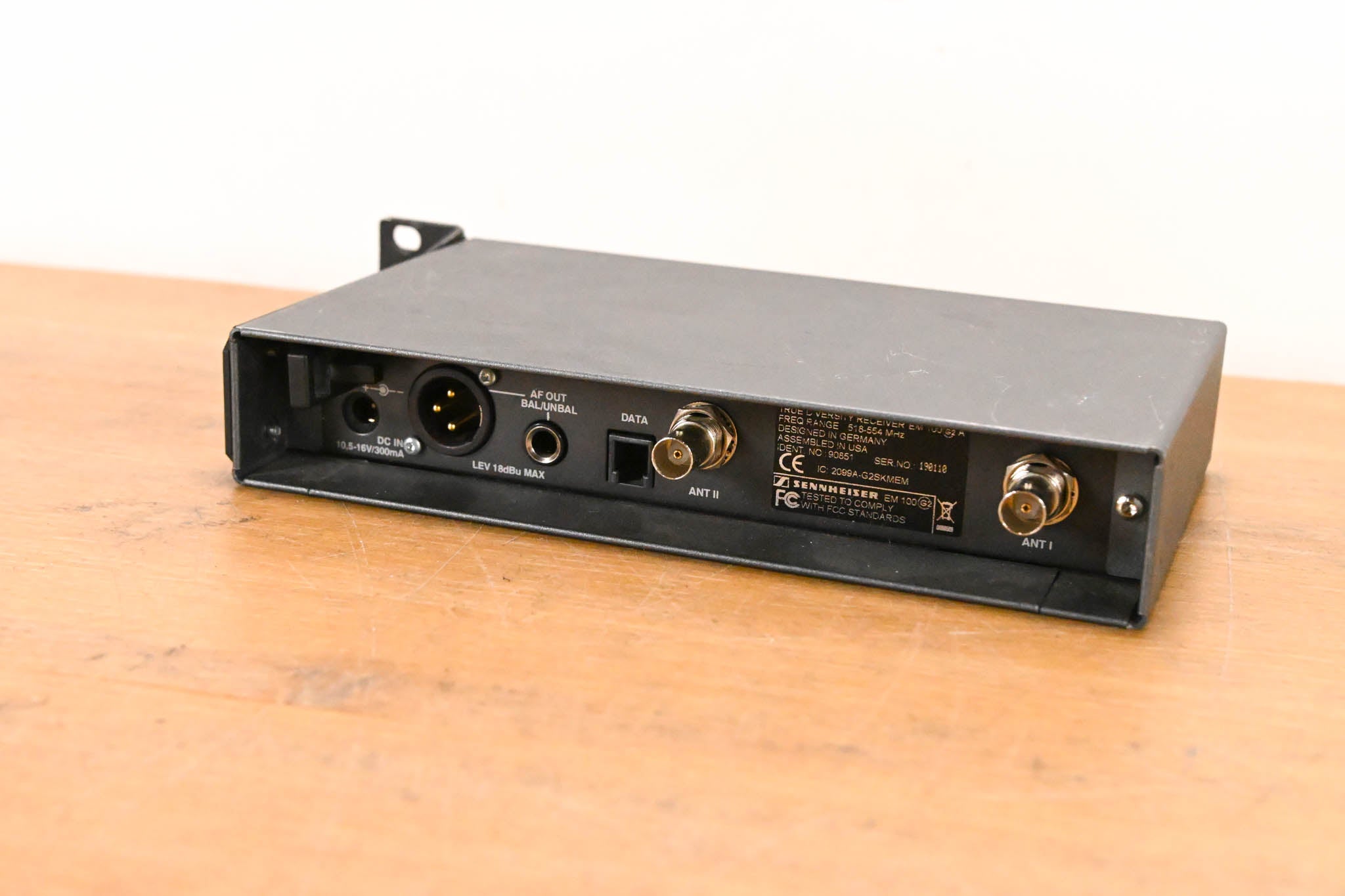 Sennheiser EM 100 G2 Wireless Receiver - 518-554 MHz (NO POWER SUPPLY)