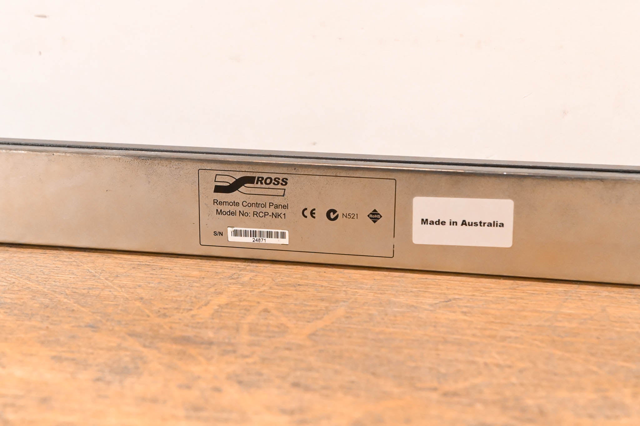Ross RCP-NK1 Local or Remote Control Panel