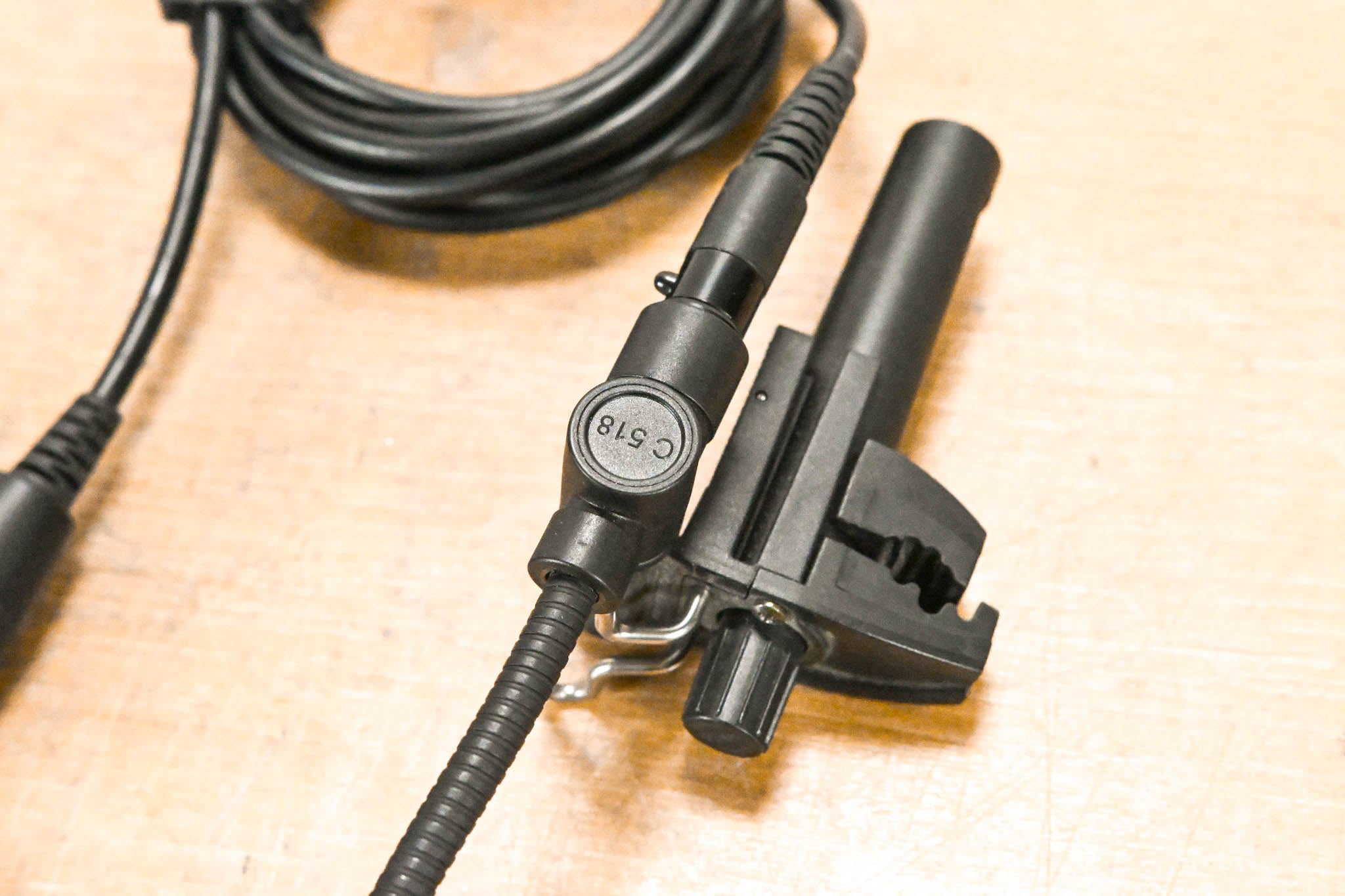 AKG C518 Clip-On Drum Microphone w/ MPA V L Micro Mic Phantom Adapter