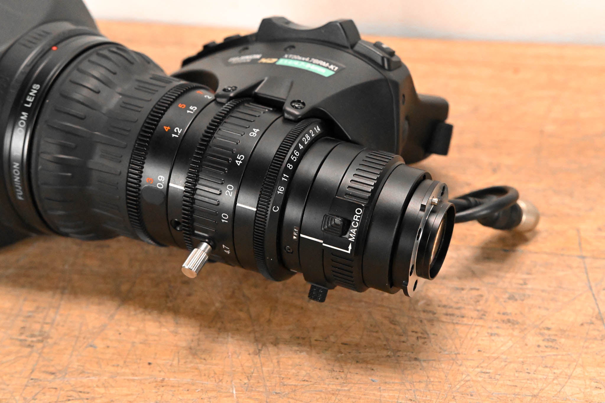Fujinon XT20sx4.7BRM-K1 HDTV Zoom Lens - 1:1.4/4.7-94mm
