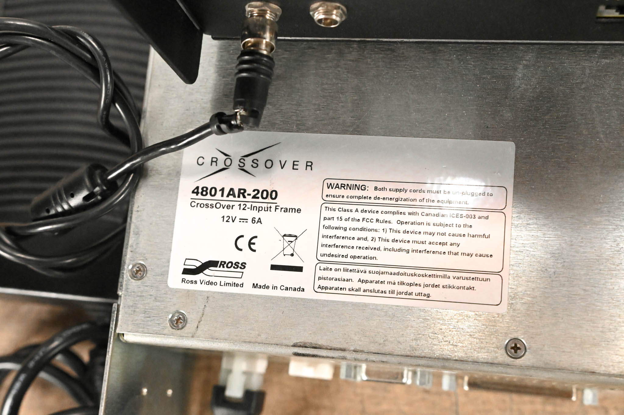 Ross CrossOver 12 12-Input HD Production Switcher