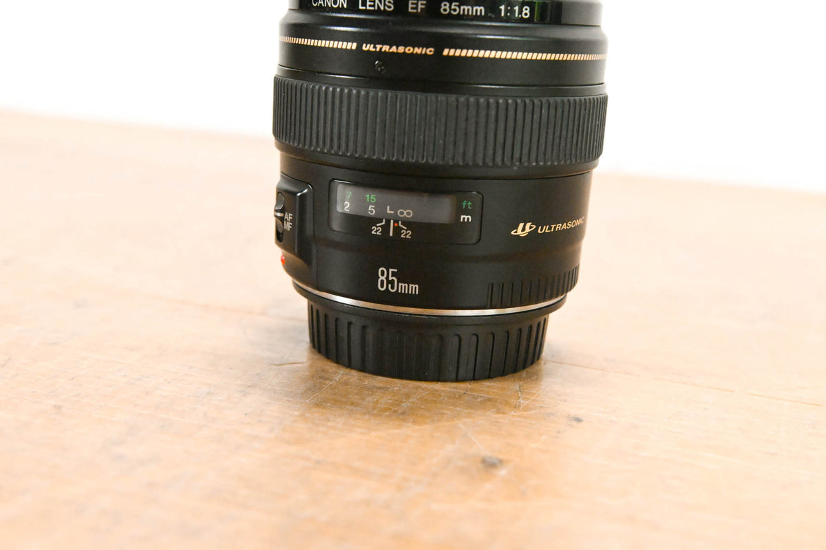 Canon EF 85mm f/1.8 USM Autofocus Lens