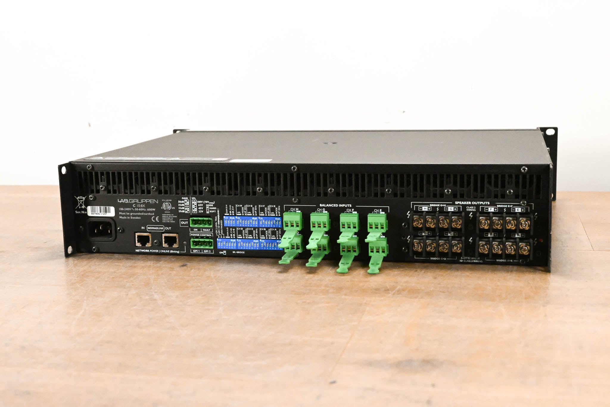 Lab Gruppen C10:8X 8-Channel Amplifier