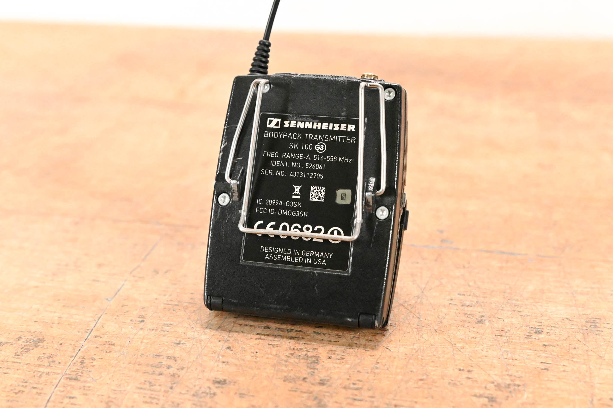 Sennheiser SK 100 G3 Wireless Bodypack Transmitter A Range: 516-558 MHz