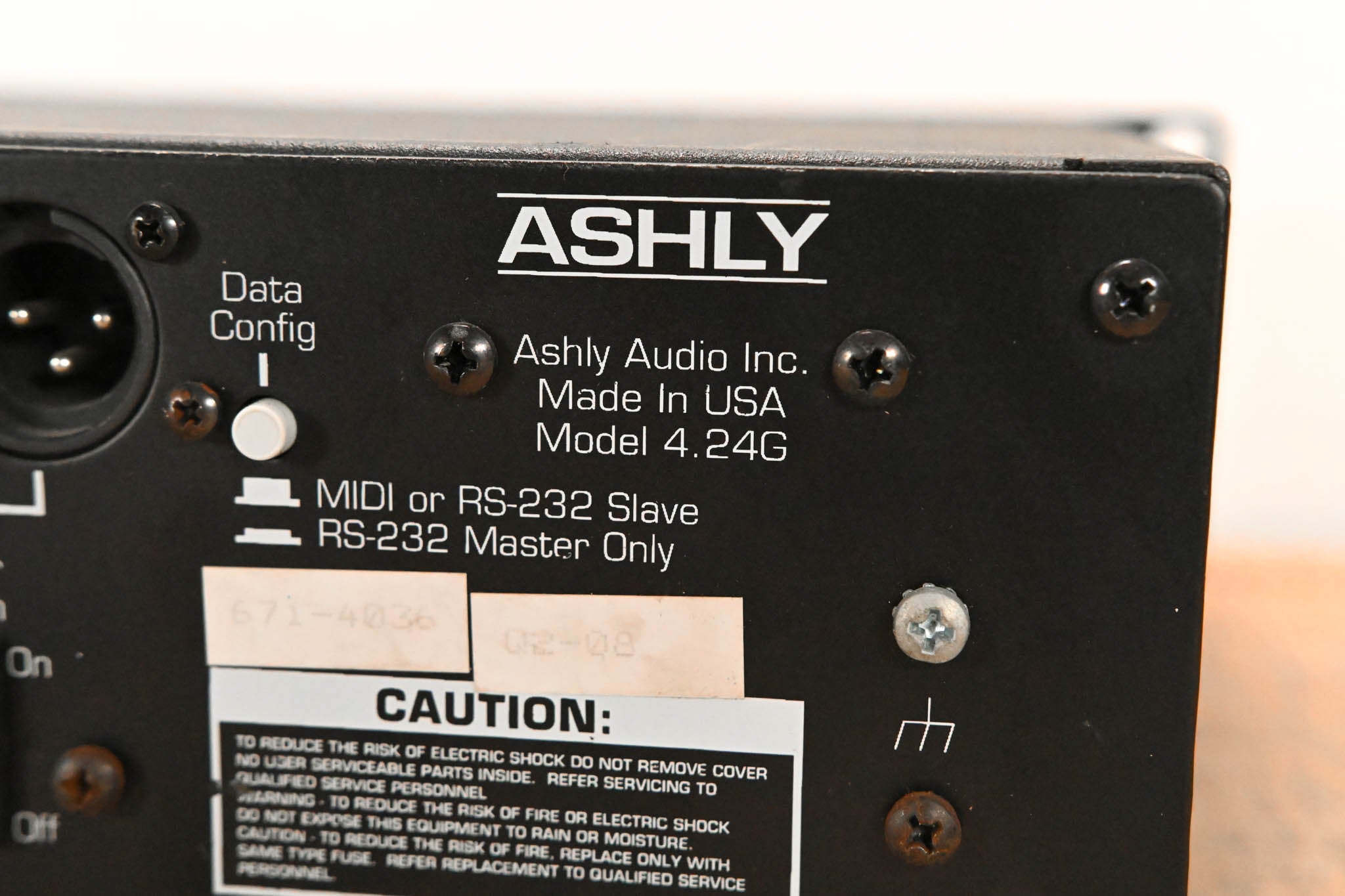 Ashly Protea System II 4.24G 4-Channel Digital Graphic Equalizer