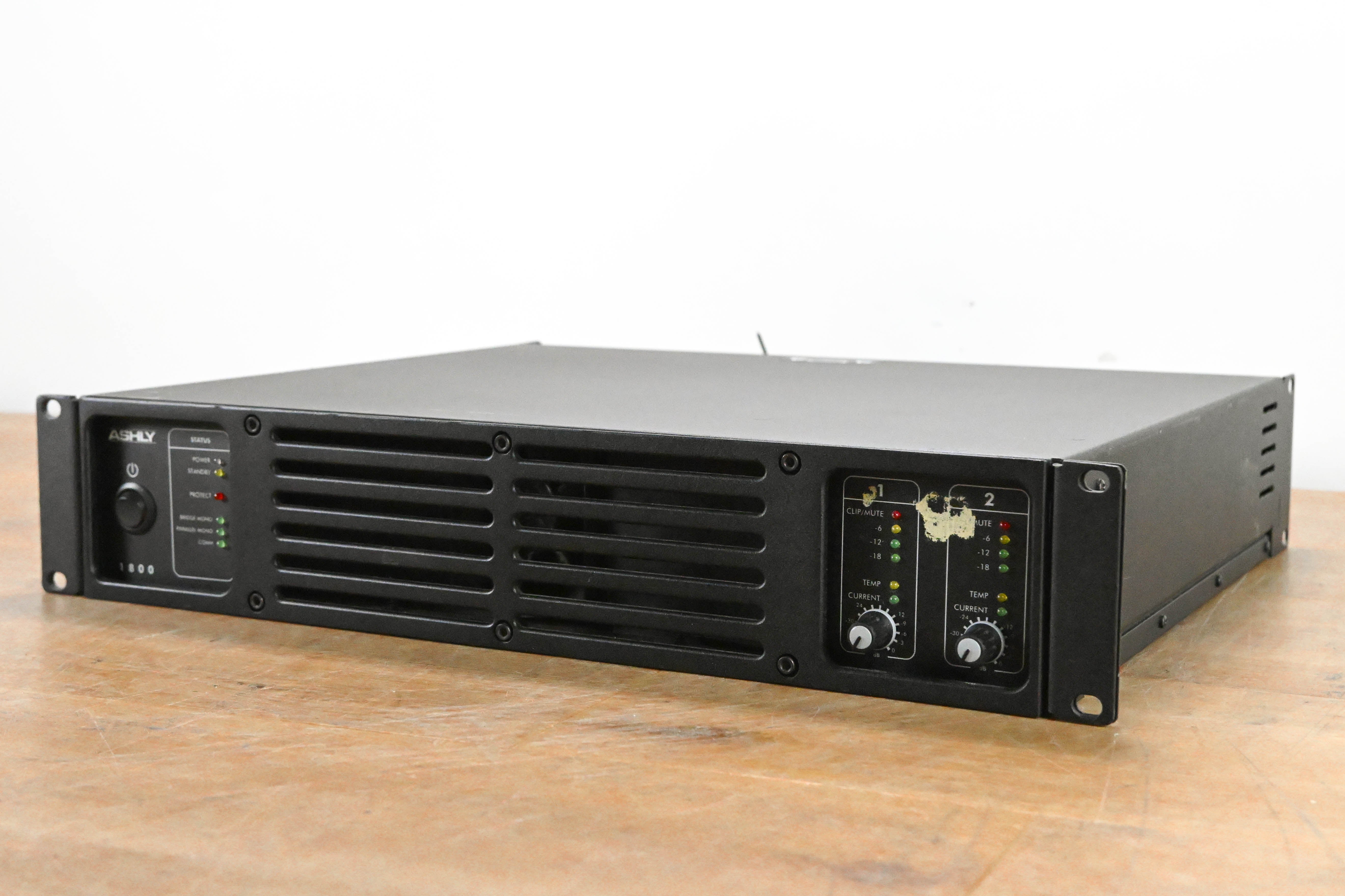Ashly PE-1800 2-Channel Protea-Enabled 900W Power Amplifier