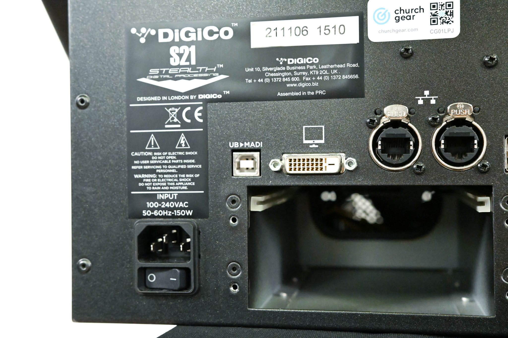 DiGiCo S21 48-Channel Digital Audio Mixing Console